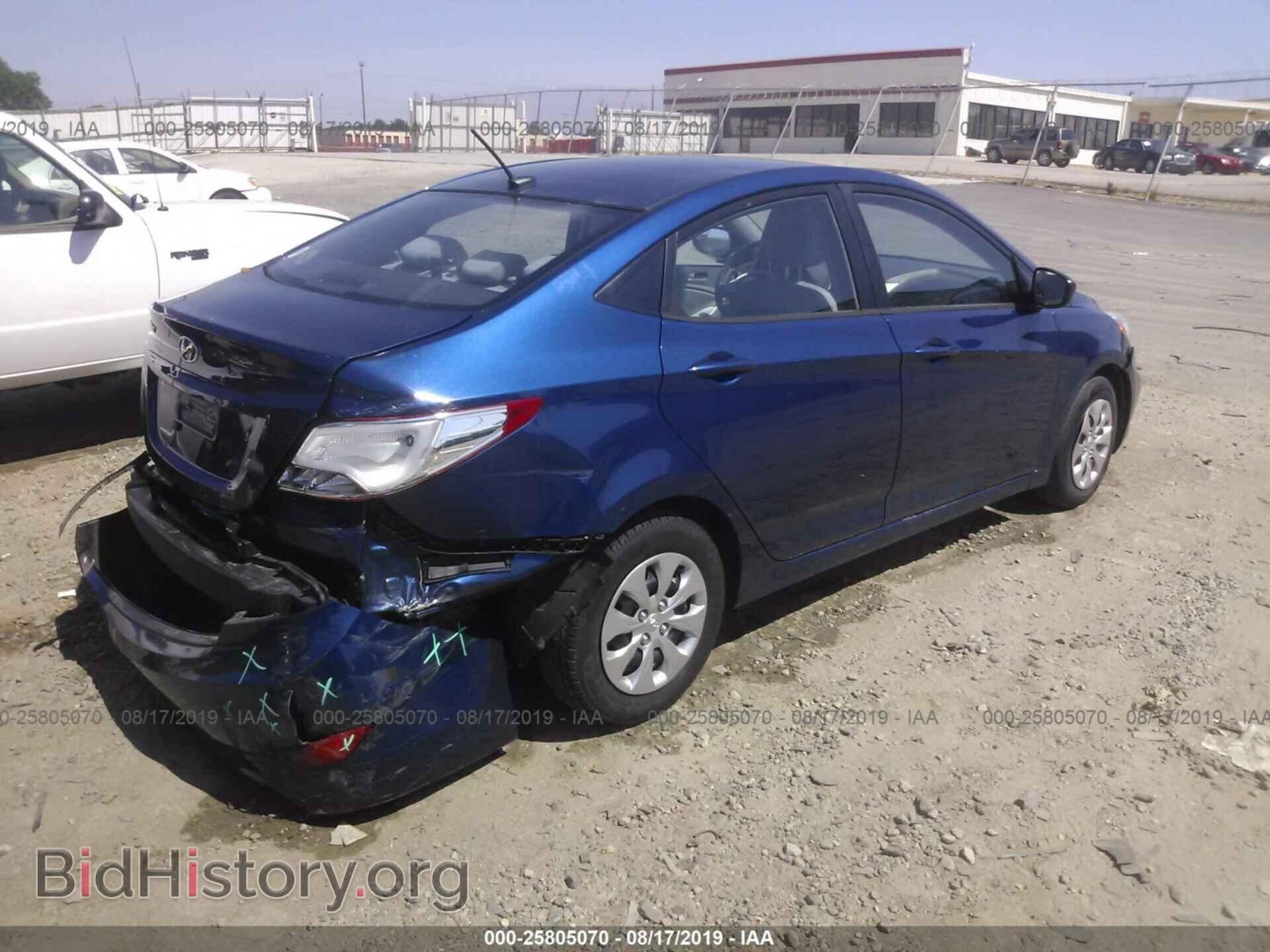 2015 HYUNDAI ACCENT - VIN: KMHCT4AE3FU861059 - Фото 4