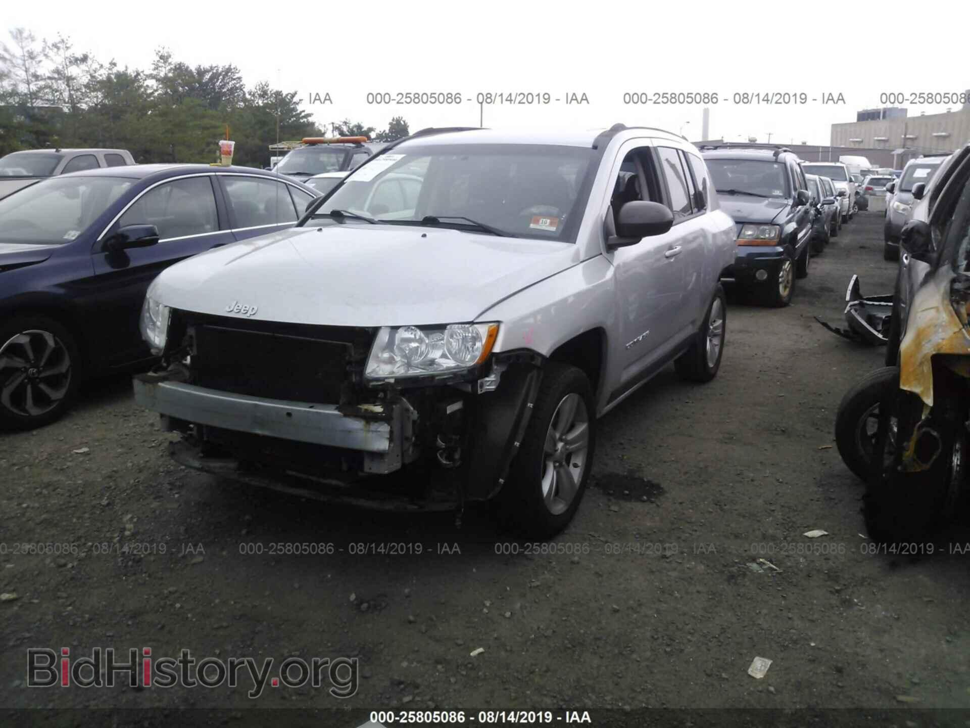 2011 JEEP COMPASS - VIN: 1J4NF1FB1BD244751 - Фото 2