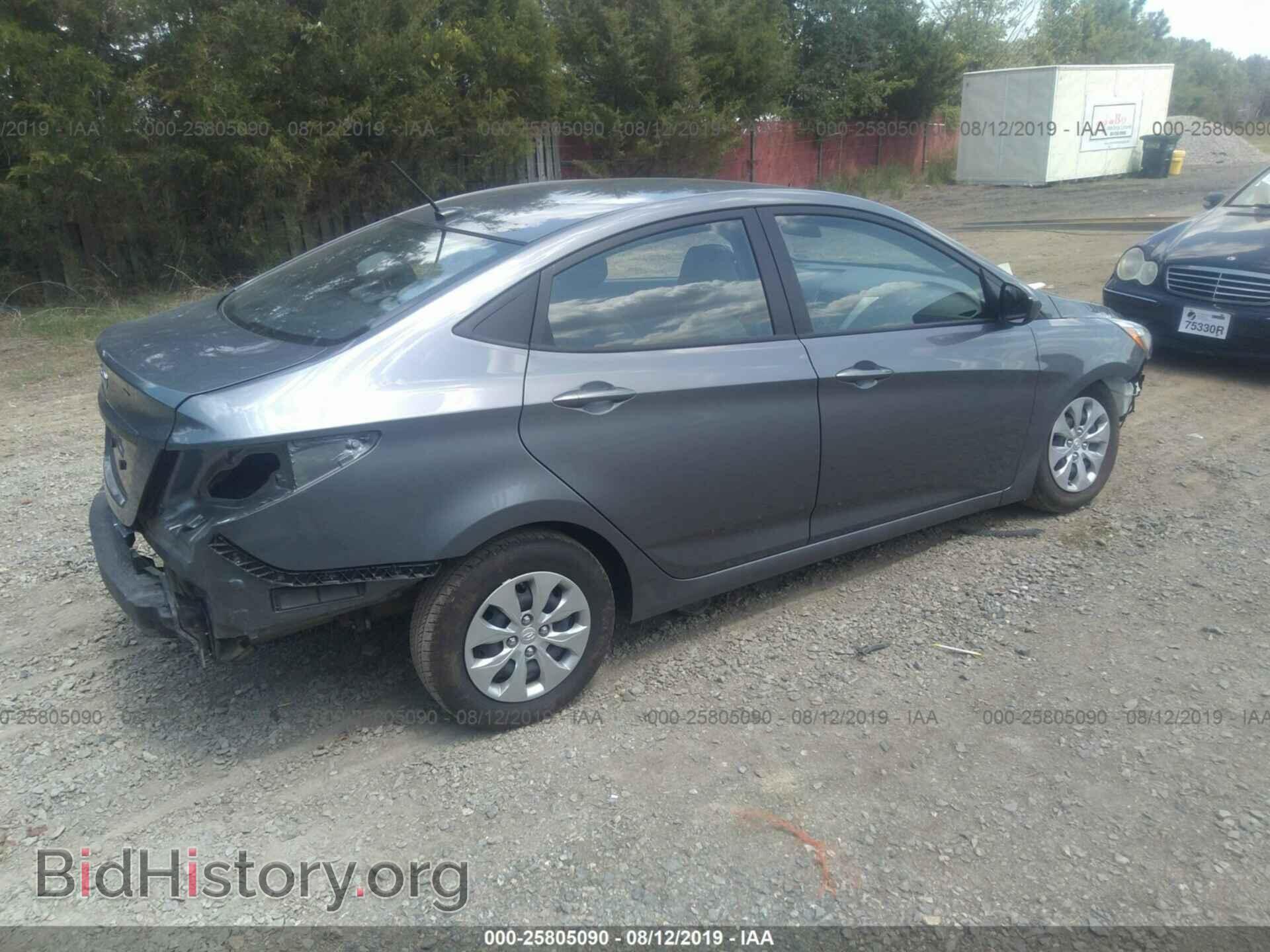2017 HYUNDAI ACCENT - VIN: KMHCT4AE8HU200663 - Фото 4