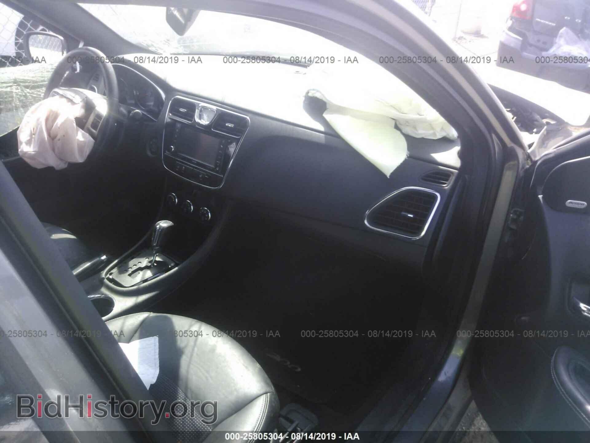 2013 CHRYSLER 200 - VIN: 1C3CCBCG8DN571449 - Фото 5