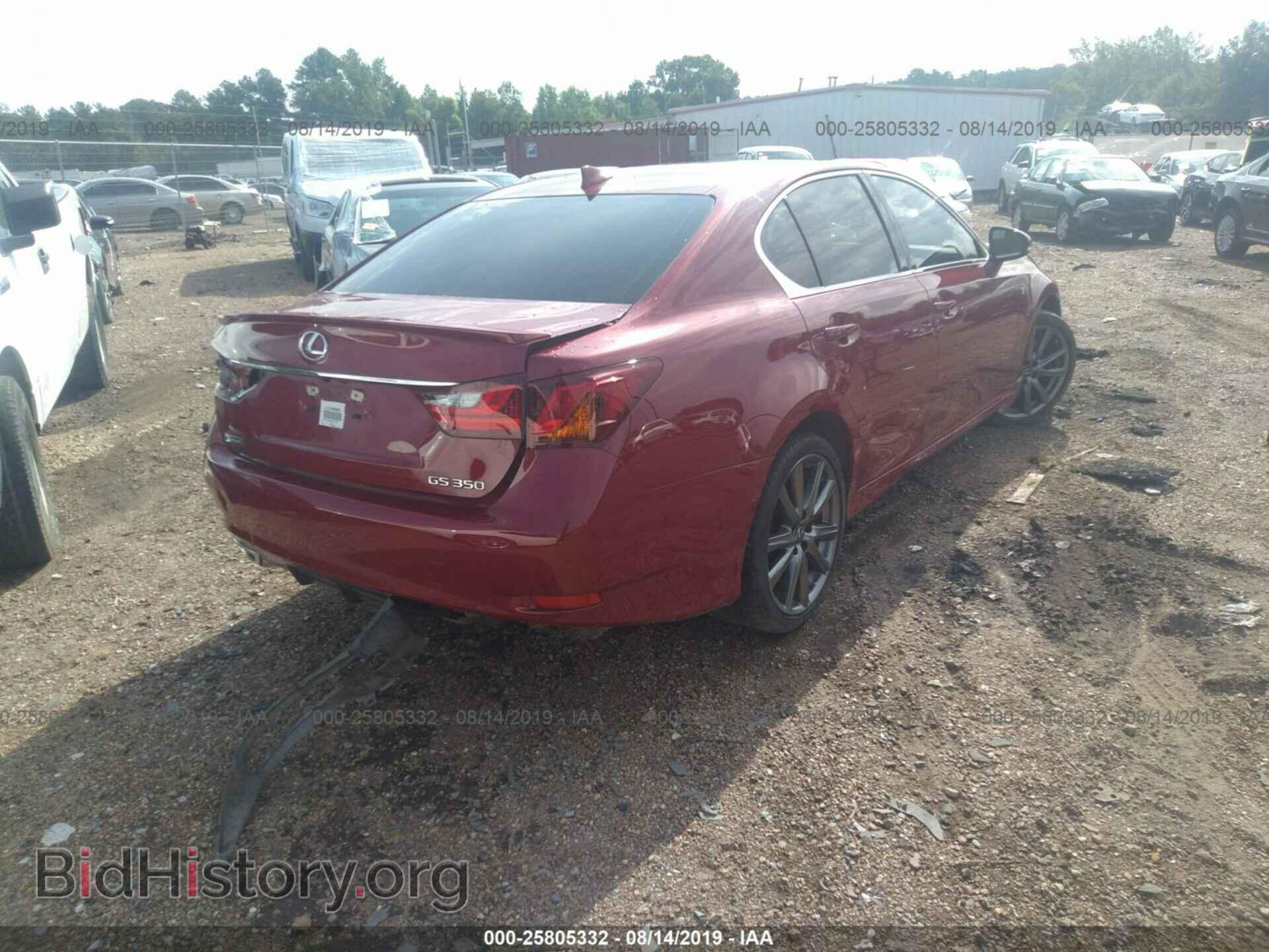 2015 LEXUS GS - VIN: JTHBE1BL5FA017790 - Фото 4