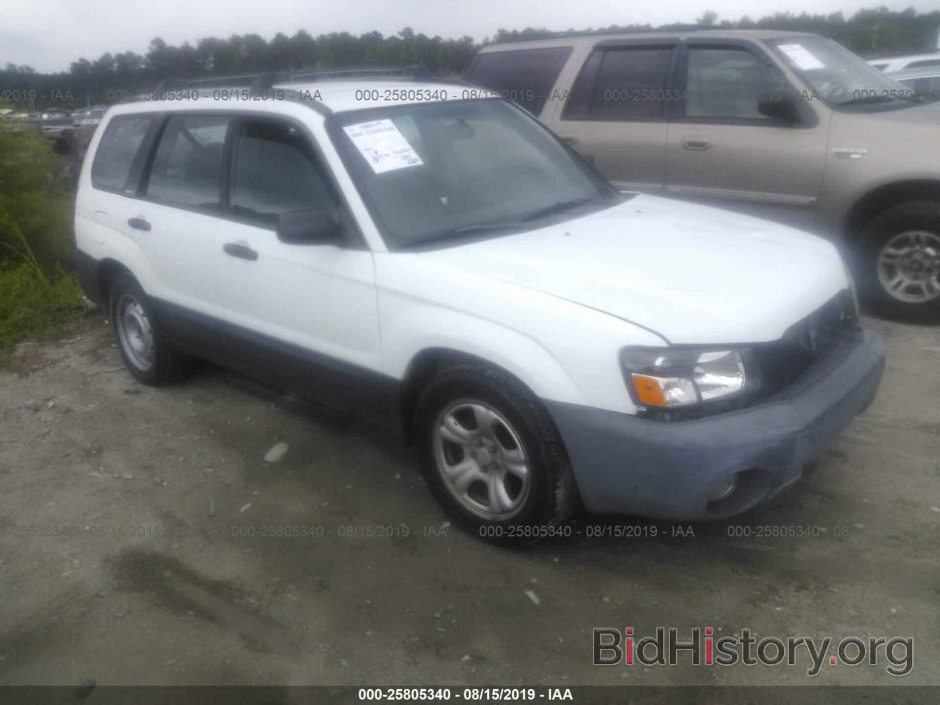 Photo JF1SG63623H768601 - SUBARU FORESTER 2003