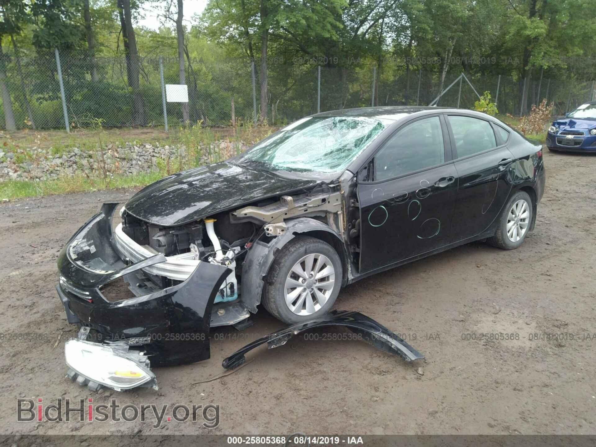 2014 DODGE DART - VIN: 1C3CDFDH8ED678259 - Фото 2