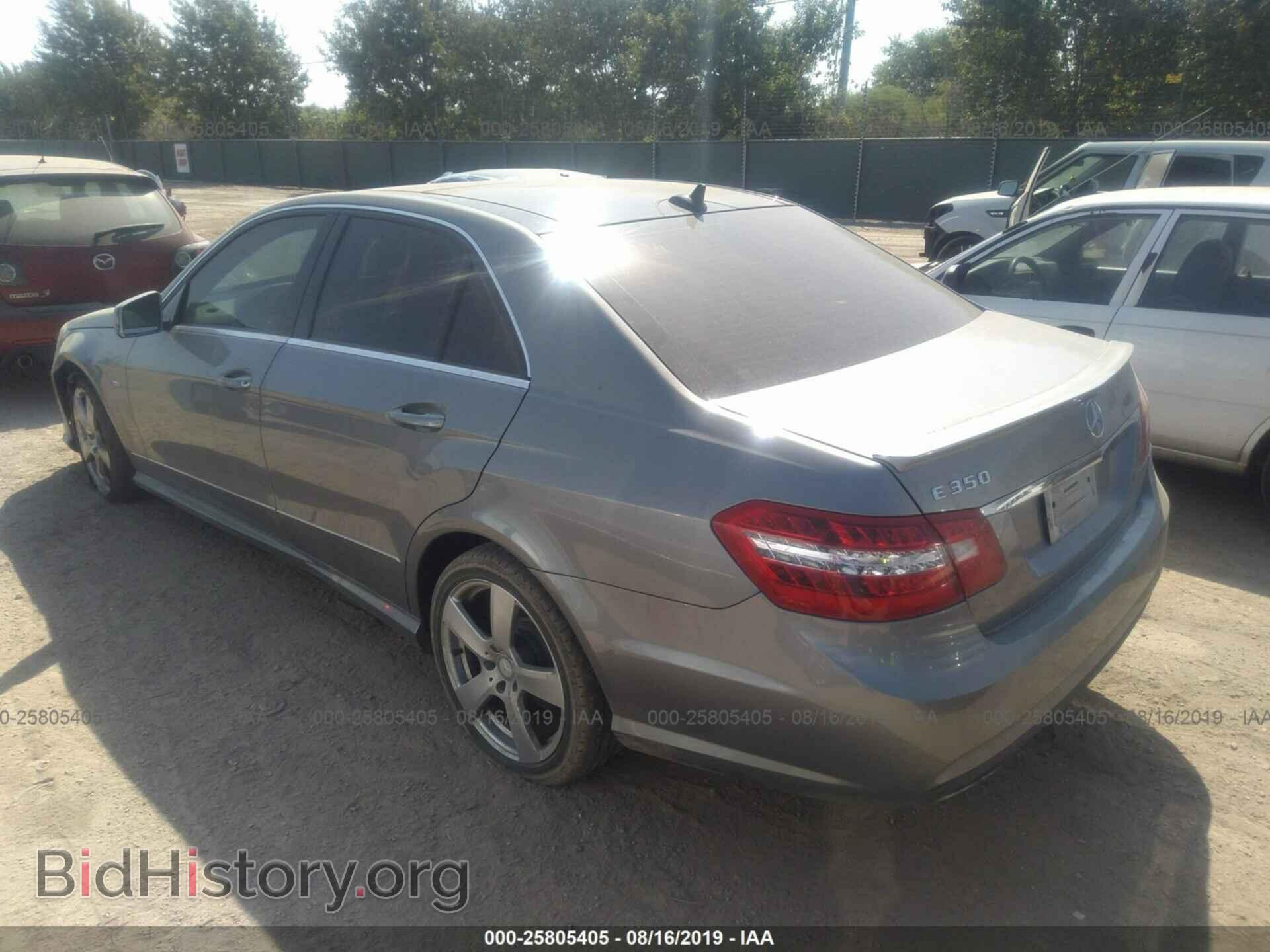 2012 MERCEDES-BENZ E - VIN: WDDHF5KB3CA601100 - Фото 3
