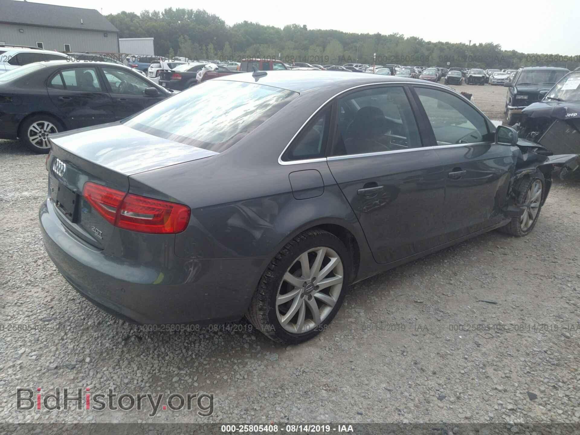 2013 AUDI A4 - VIN: WAUFFAFL3DA181009 - Photo 4