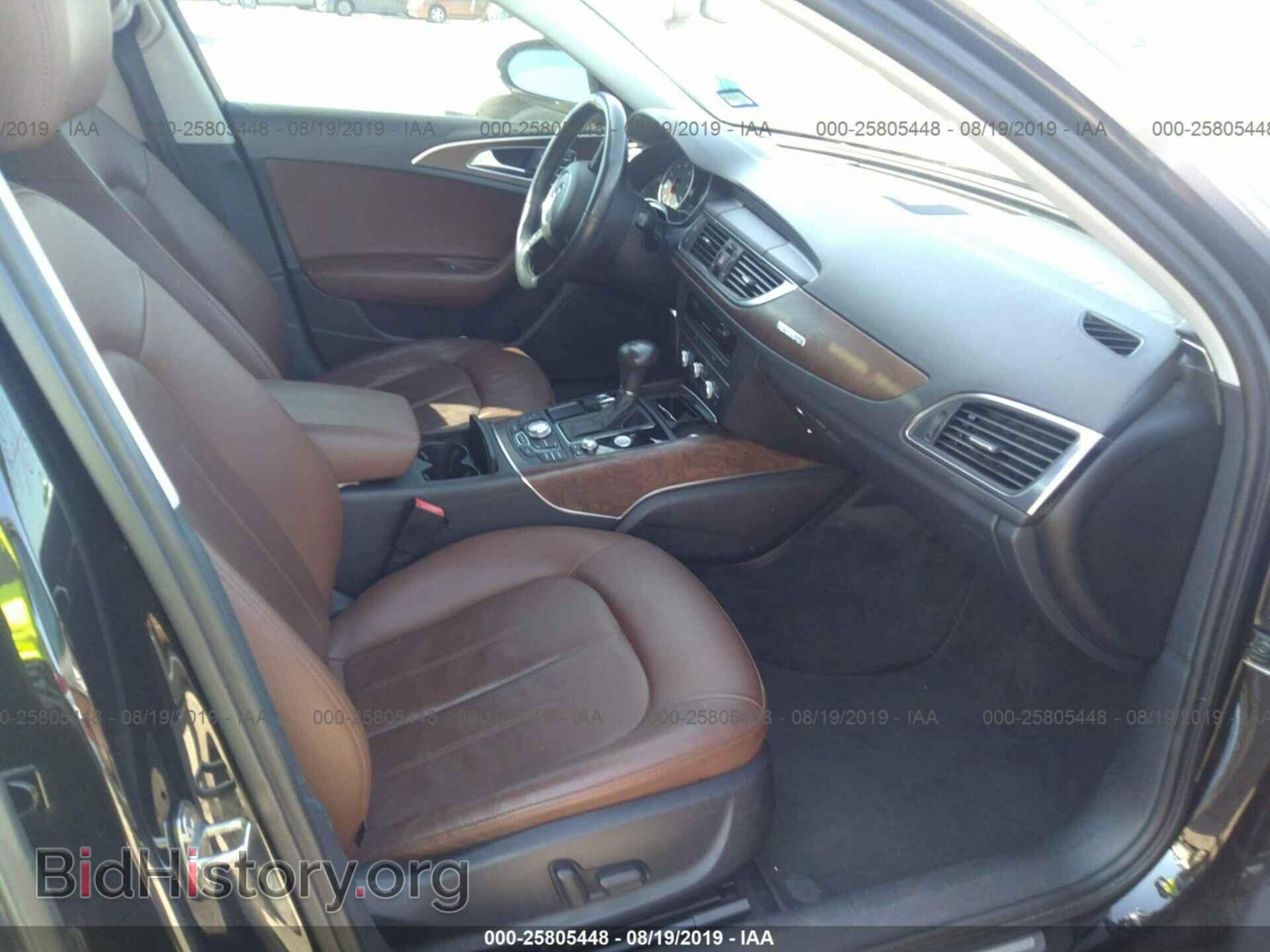 2012 AUDI A6 - VIN: WAUGGAFC6CN049256 - Фото 5