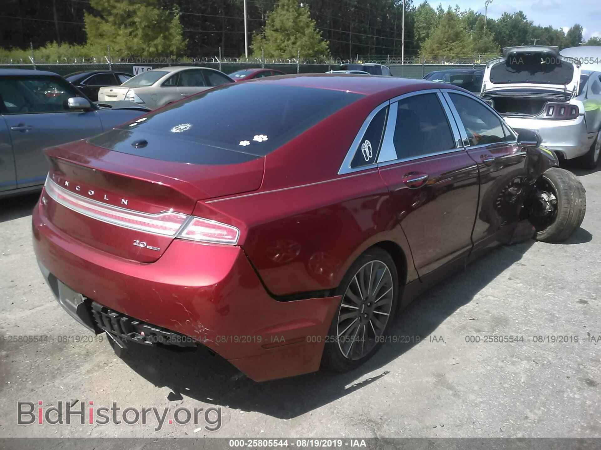 2016 LINCOLN MKZ - VIN: 3LN6L2G92GR601501 - Фото 4