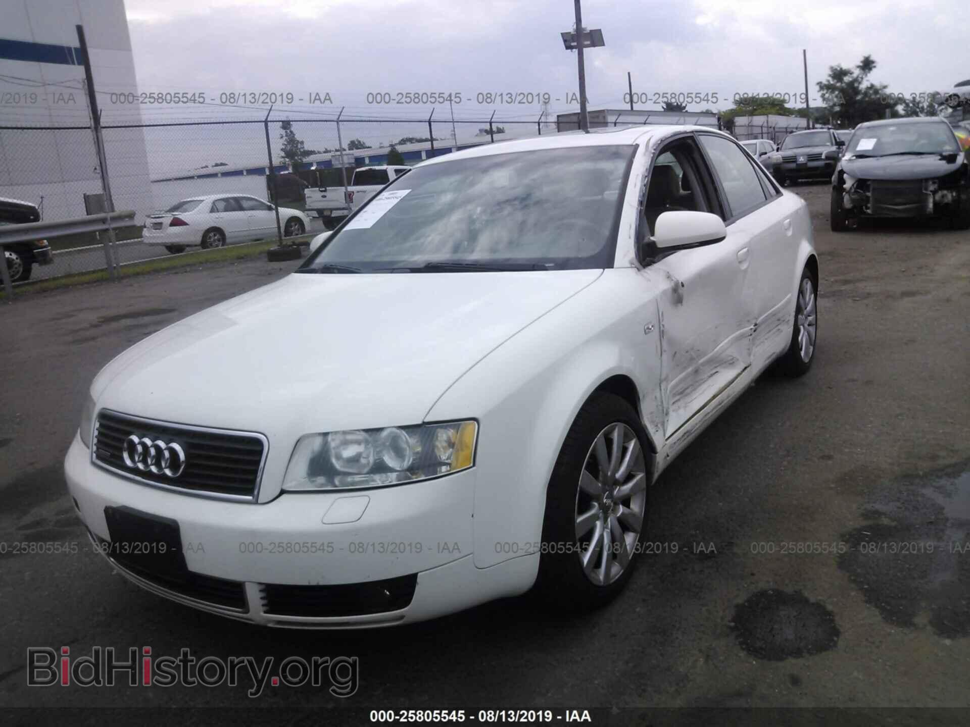 2005 AUDI A4 - VIN: WAULC68E65A124862 - Фото 2