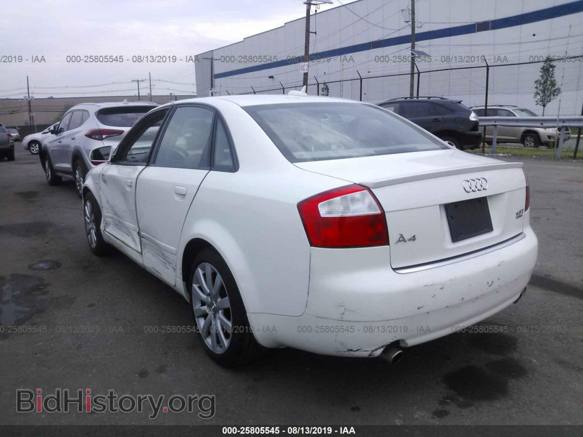 2005 AUDI A4 - VIN: WAULC68E65A124862 - Фото 3