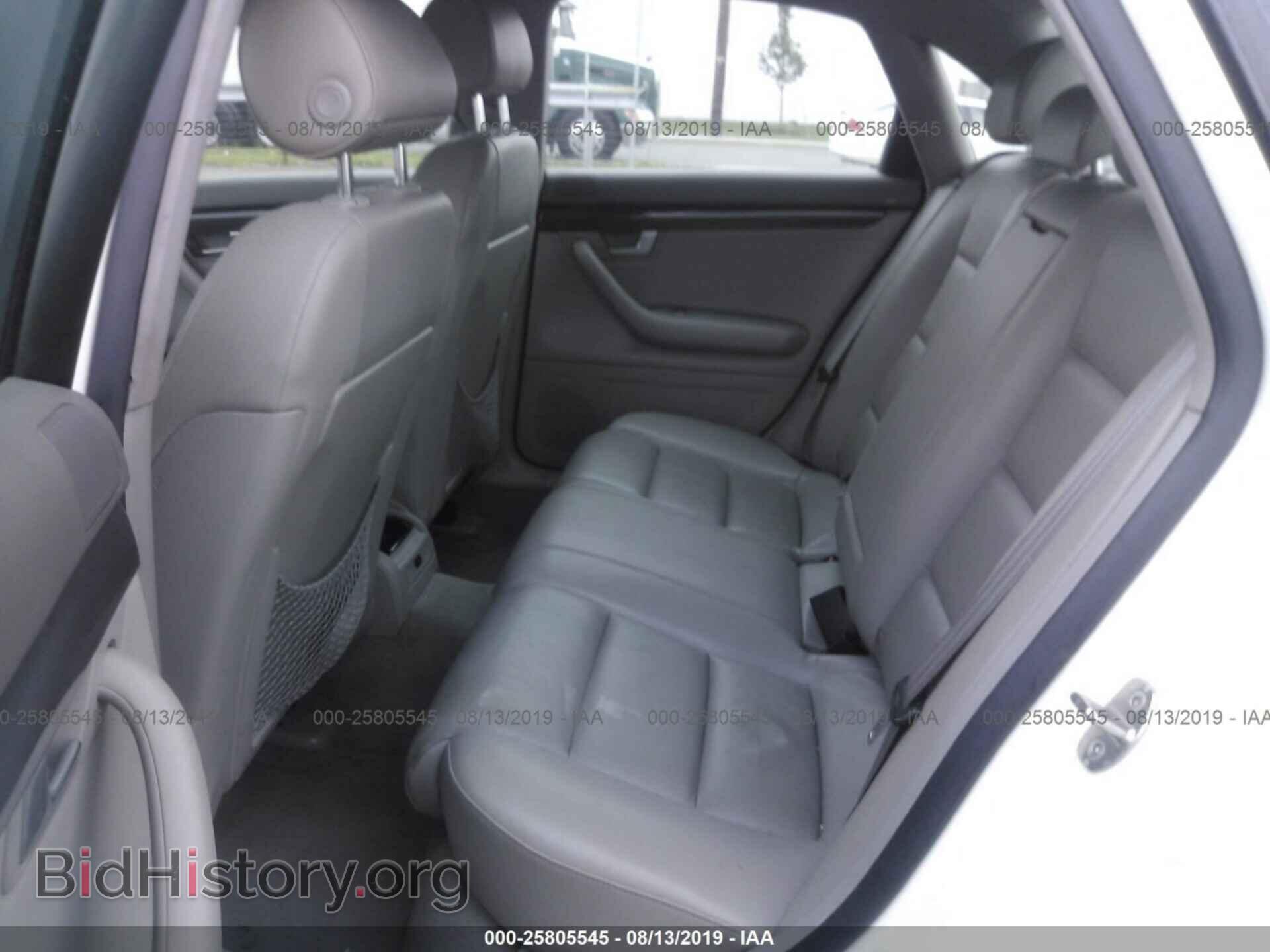 2005 AUDI A4 - VIN: WAULC68E65A124862 - Фото 8
