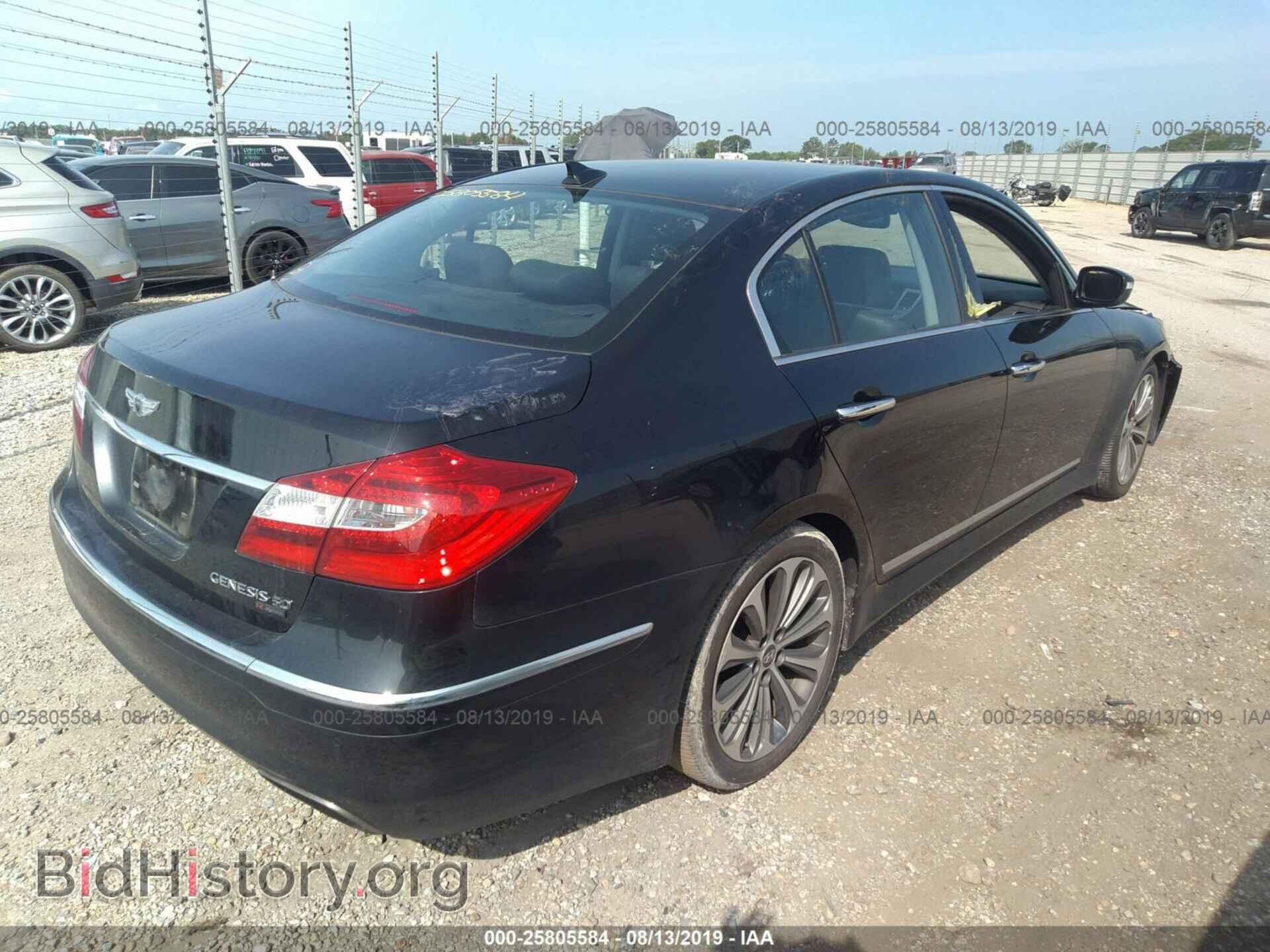 2014 HYUNDAI GENESIS - VIN: KMHGC4DHXEU264576 - Фото 4