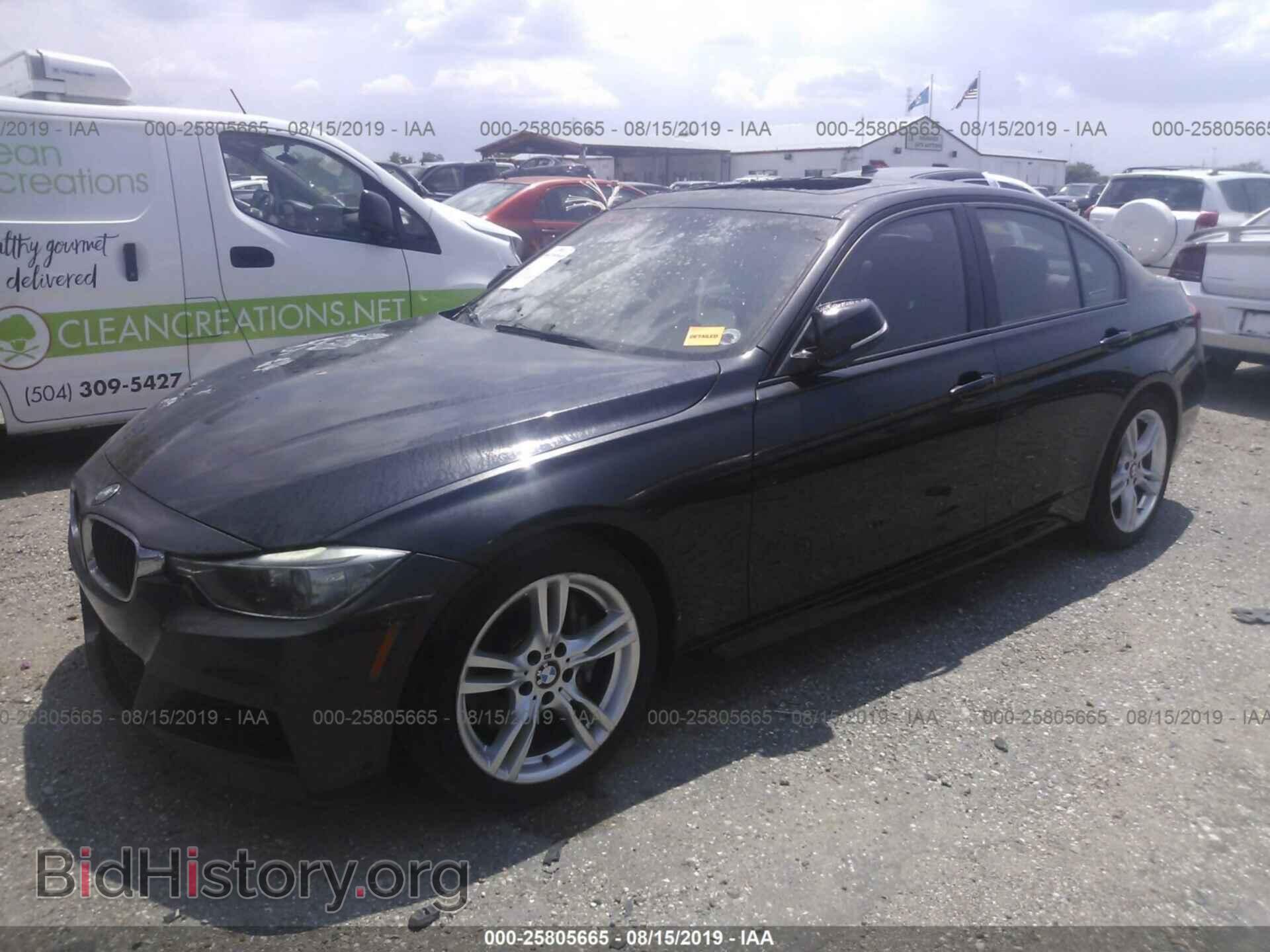 2013 BMW 335 - VIN: WBA3A9C54DF475415 - Фото 2