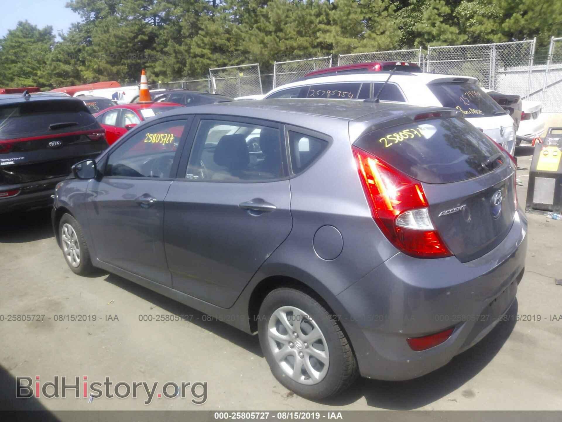 2014 HYUNDAI ACCENT - VIN: KMHCT5AEXEU189604 - Фото 3