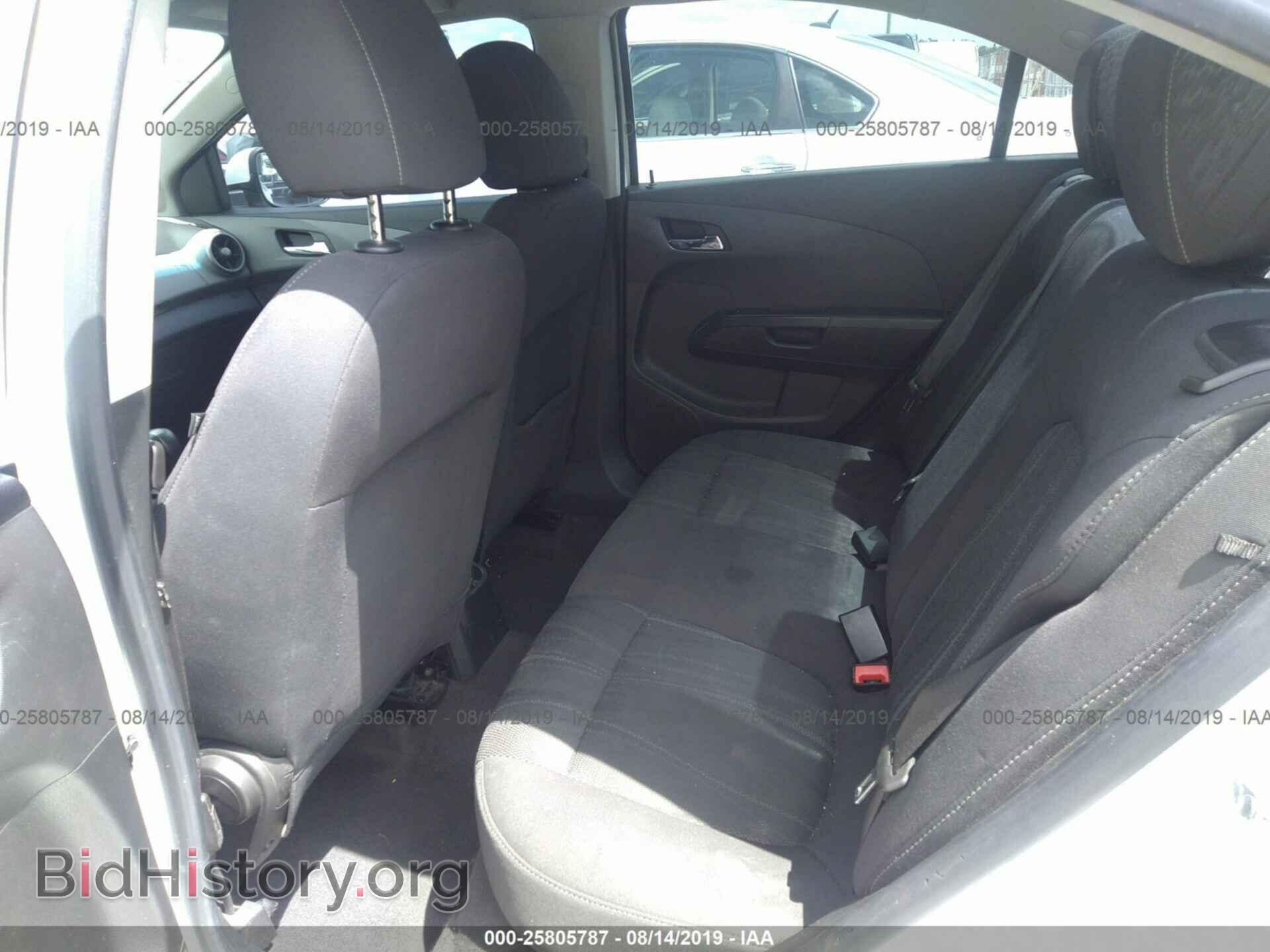 2012 CHEVROLET SONIC - VIN: 1G1JC5SH5C4170937 - Фото 8