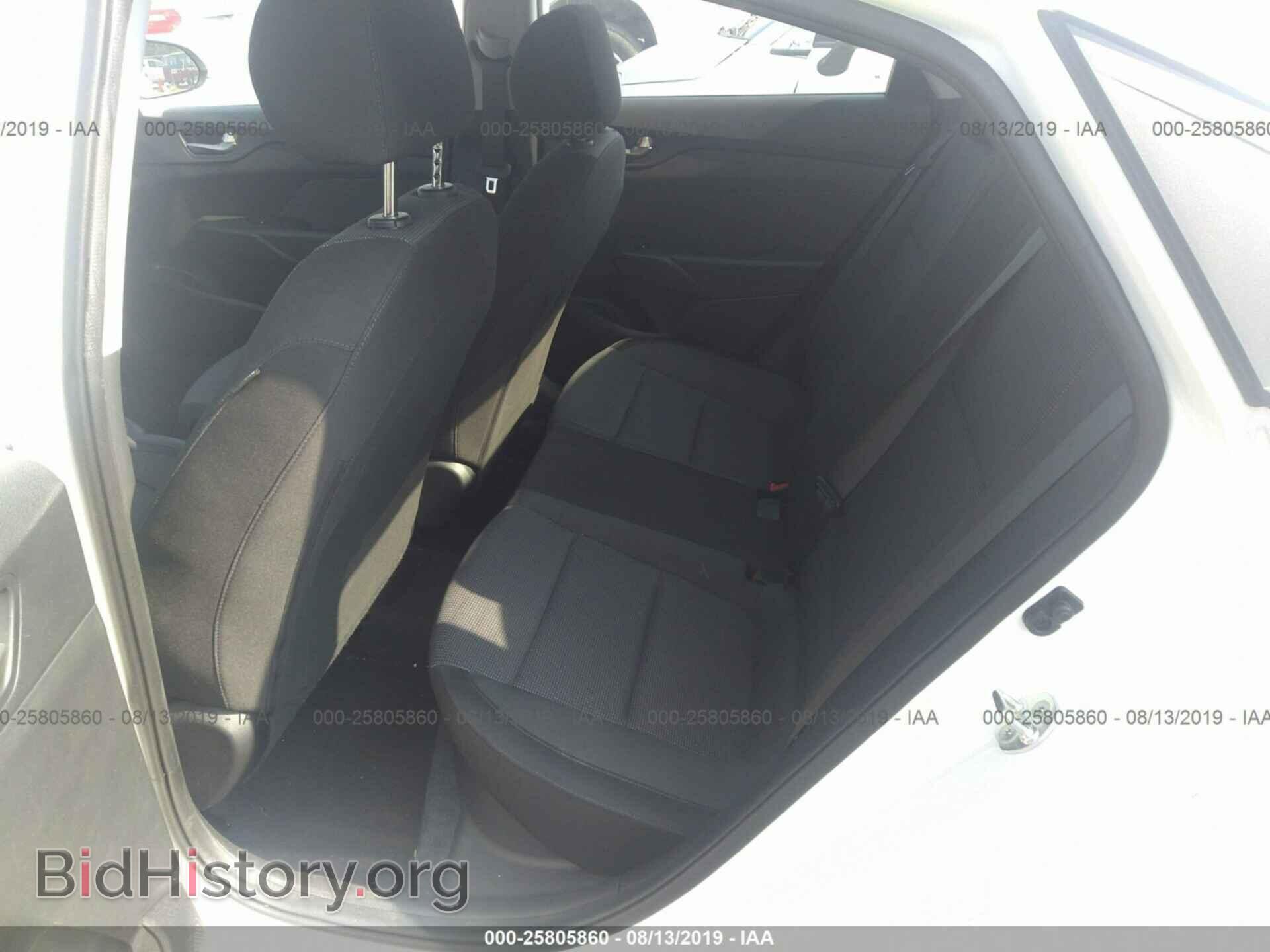 2018 HYUNDAI ACCENT - VIN: 3KPC24A36JE012055 - Фото 8