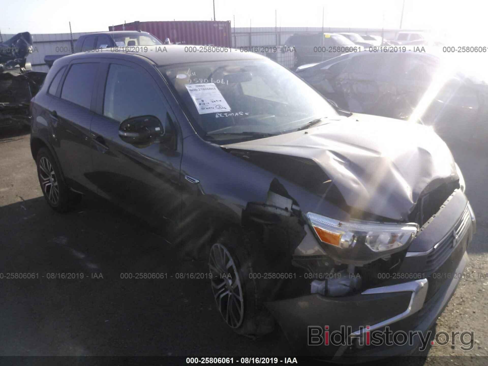 Photo JA4AP3AU9GZ065576 - MITSUBISHI OUTLANDER SPORT 2016