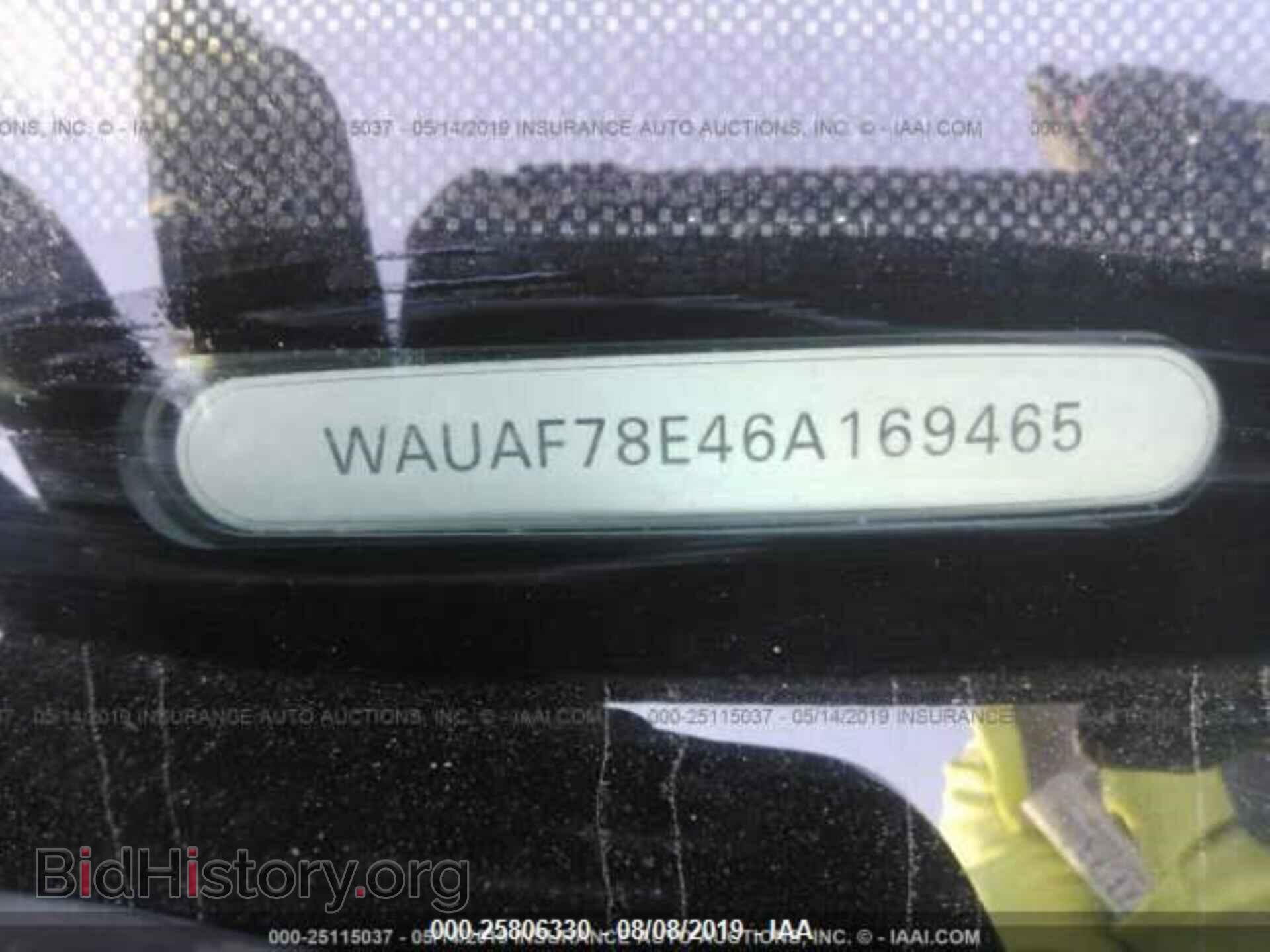 2006 AUDI A4 - VIN: WAUAF78E46A169465 - Фото 9