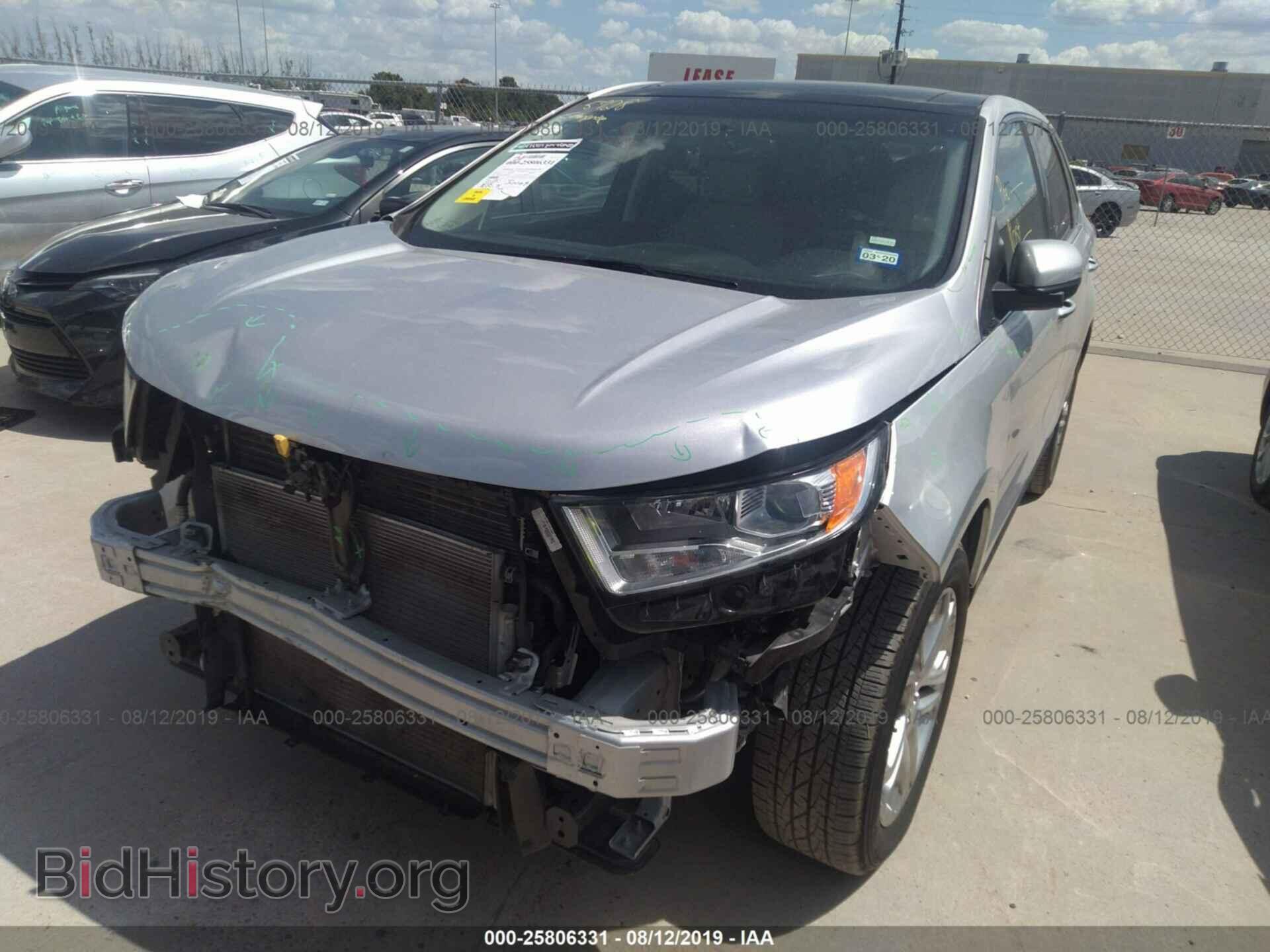 2018 FORD EDGE - VIN: 2FMPK3K81JBB87466 - Фото 2