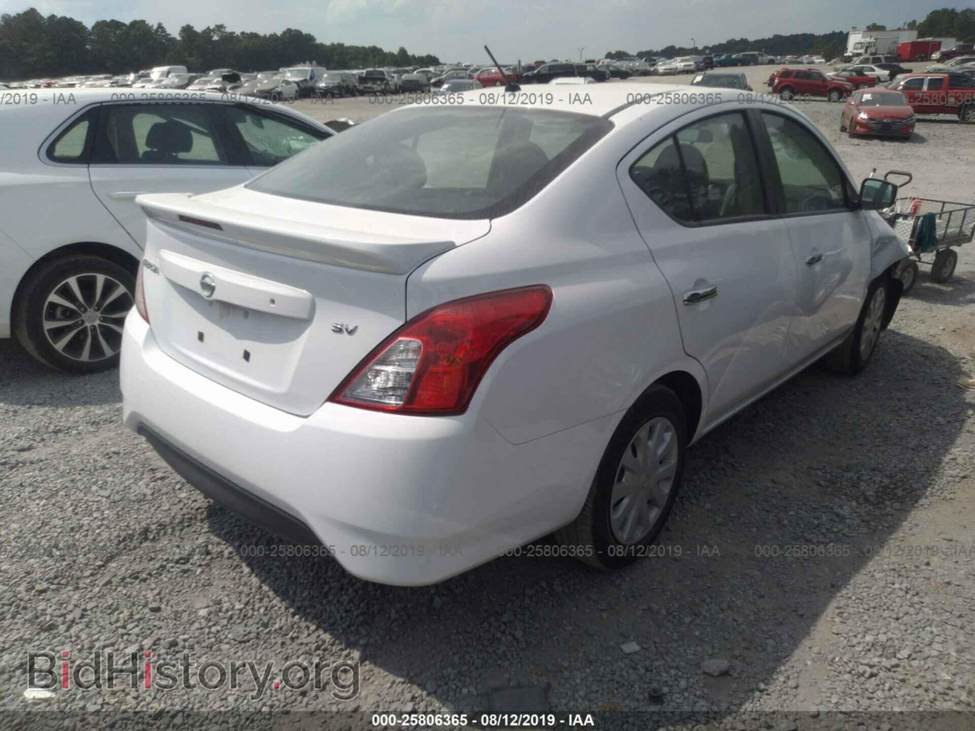 2019 NISSAN VERSA - VIN: 3N1CN7AP3KL832203 - Фото 4