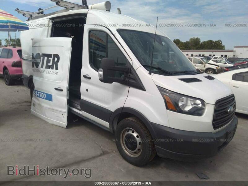 2017 Ford TRANSIT T-250 (VIN 1FTYR2CMXHKA57258) — photo 1 of 10, IAAI, damage: rear