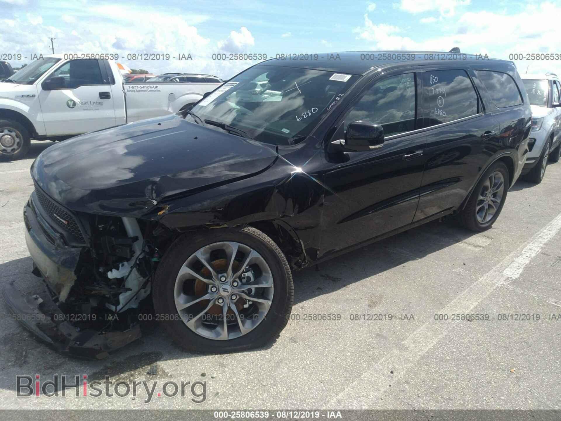 2019 DODGE DURANGO - VIN: 1C4RDHDG5KC826880 - Фото 2