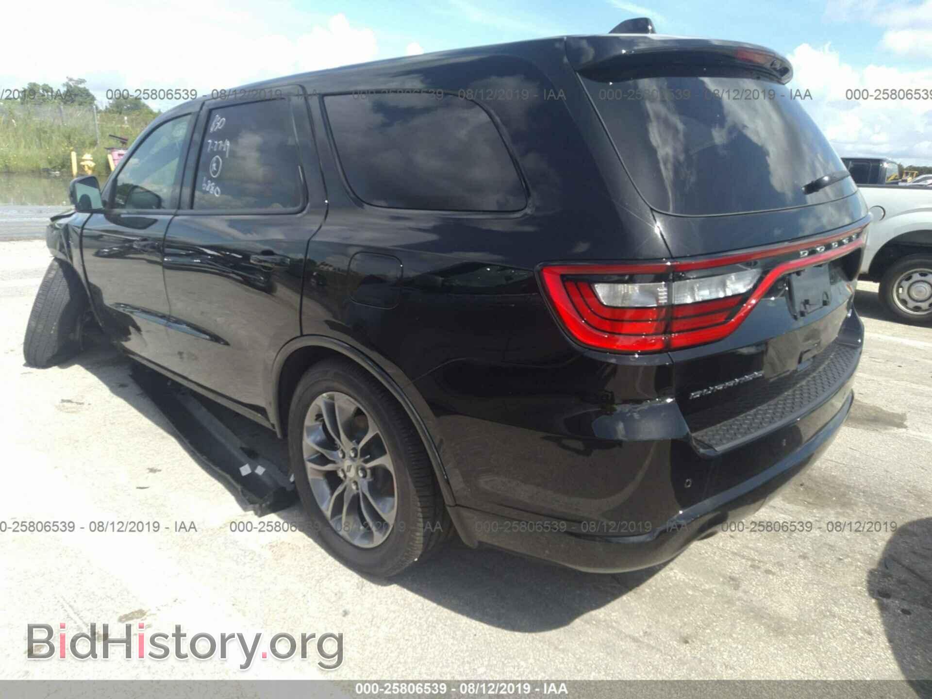 2019 DODGE DURANGO - VIN: 1C4RDHDG5KC826880 - Фото 3