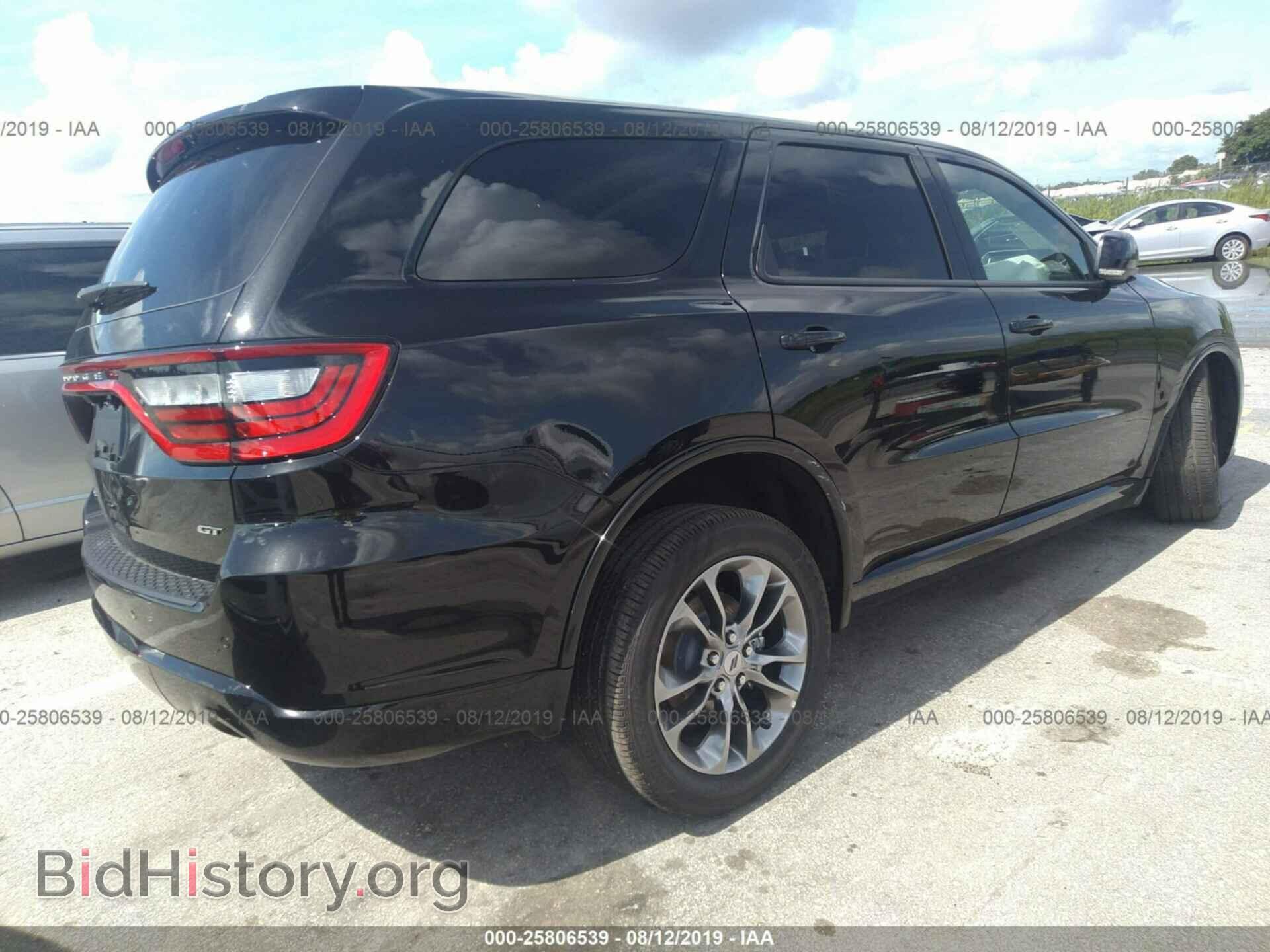 2019 DODGE DURANGO - VIN: 1C4RDHDG5KC826880 - Фото 4