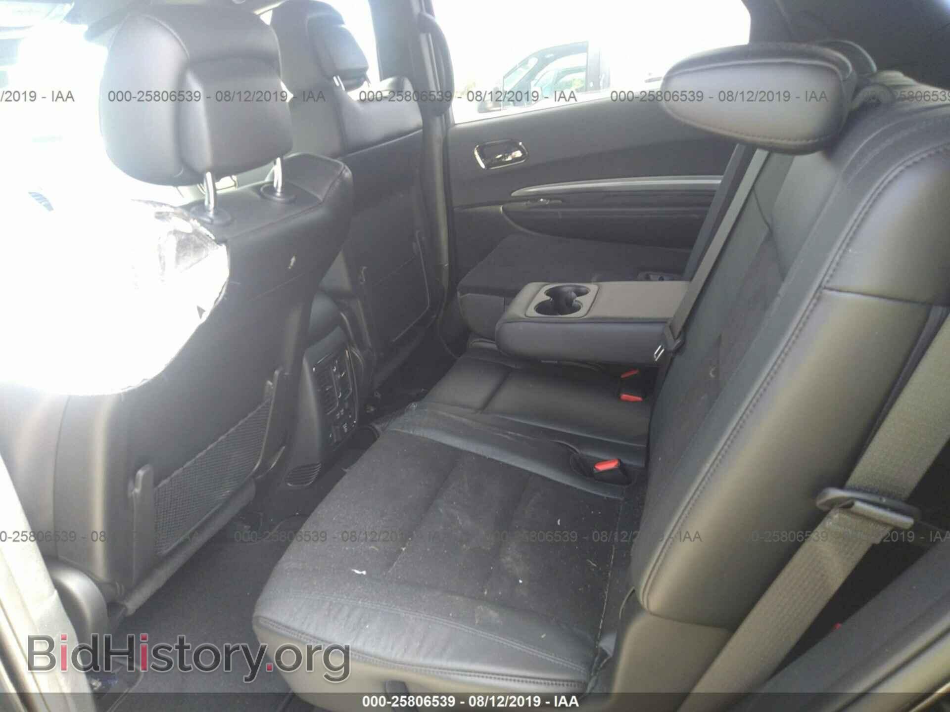 2019 DODGE DURANGO - VIN: 1C4RDHDG5KC826880 - Фото 8