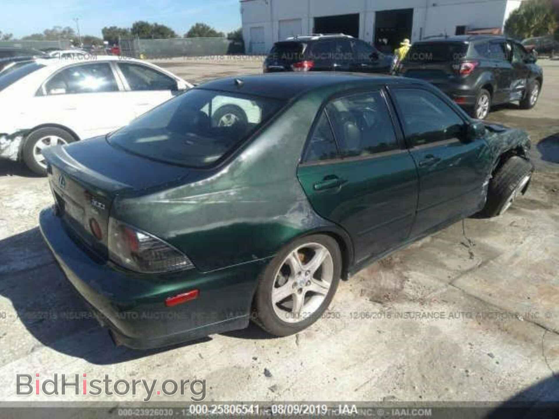2002 LEXUS IS - VIN: JTHBD192720039712 - Фото 4