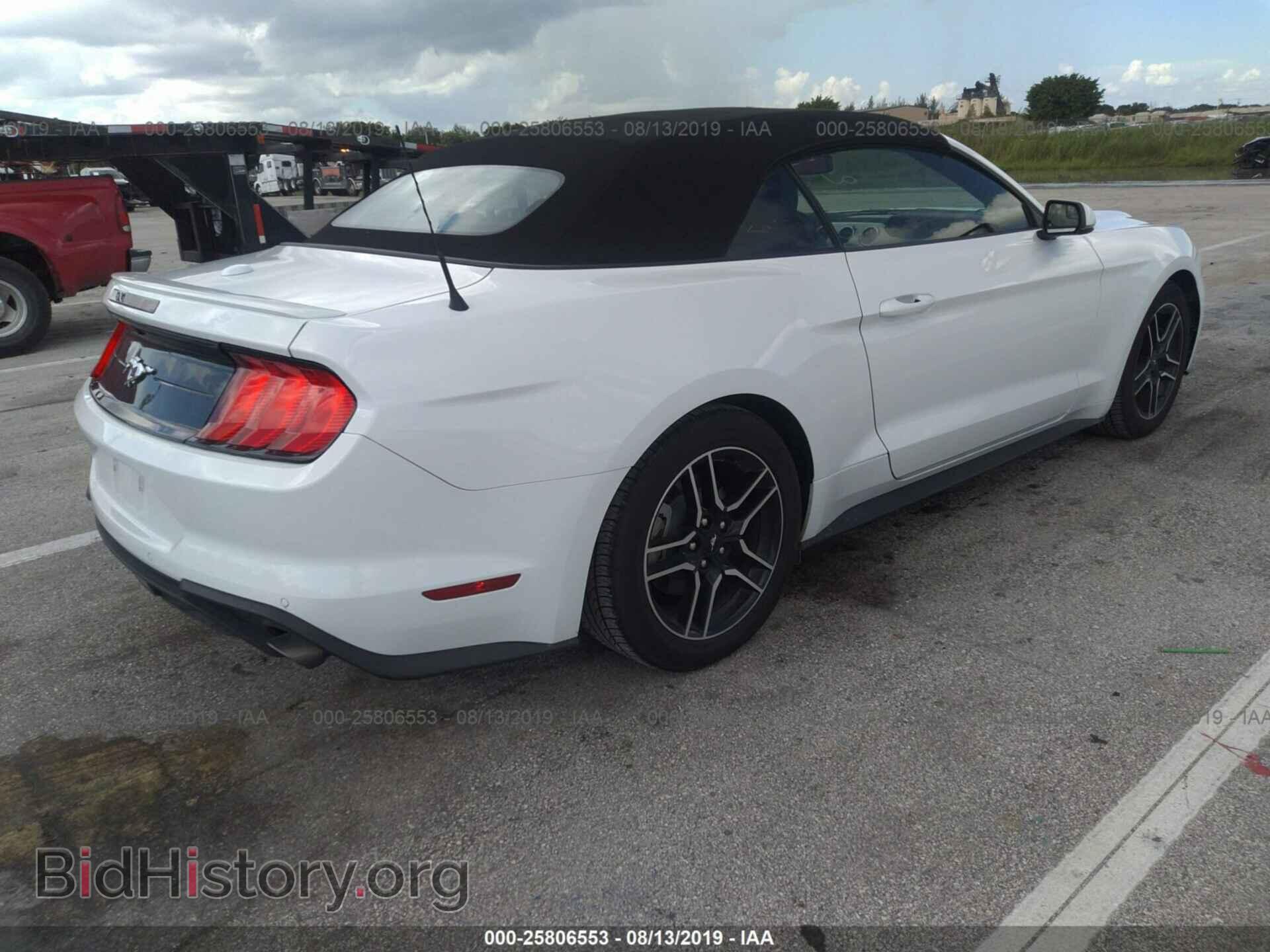2019 FORD MUSTANG - VIN: 1FATP8UH9K5153334 - Фото 4