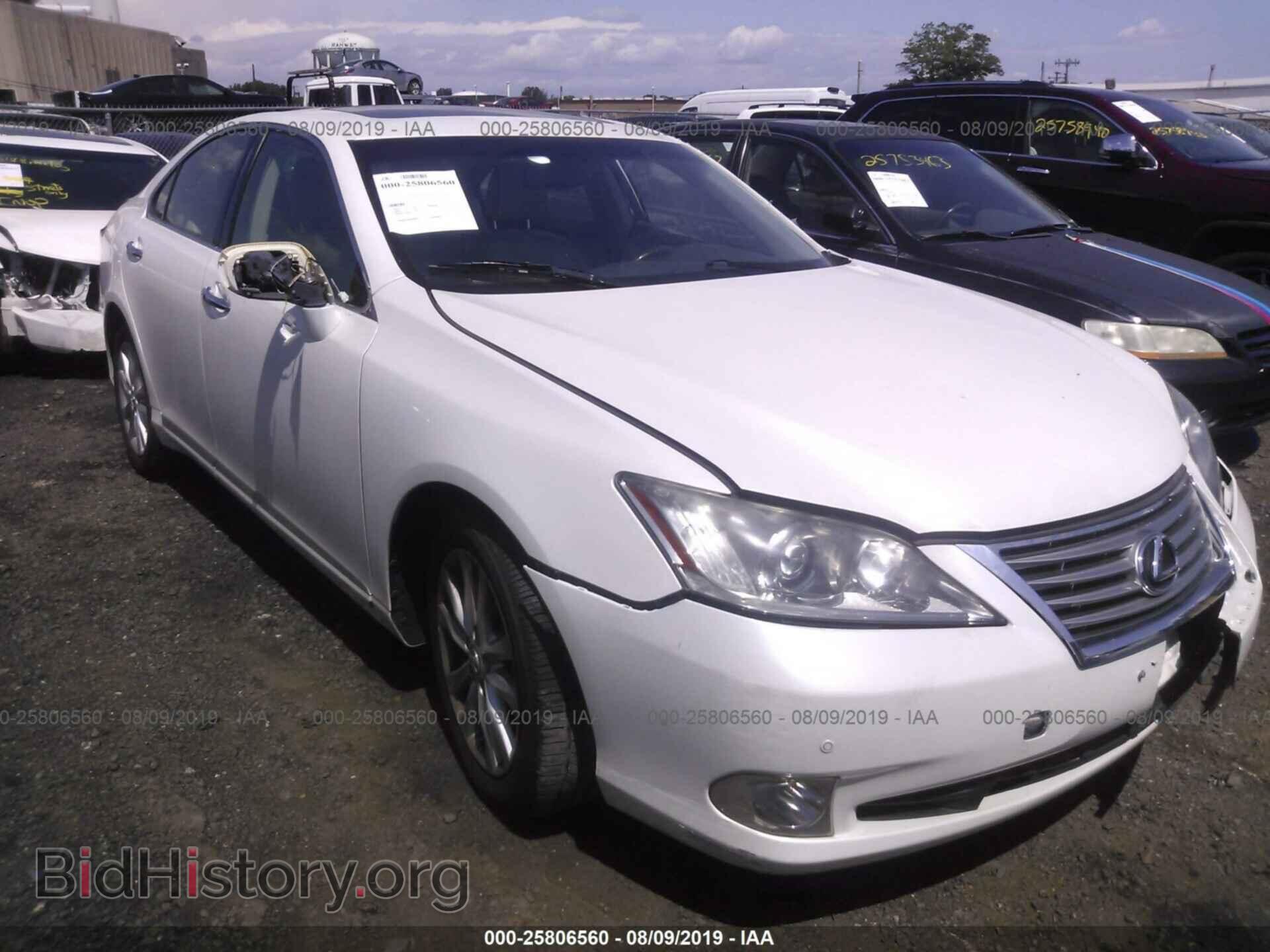 Photo JTHBK1EG1C2481673 - LEXUS ES 2012