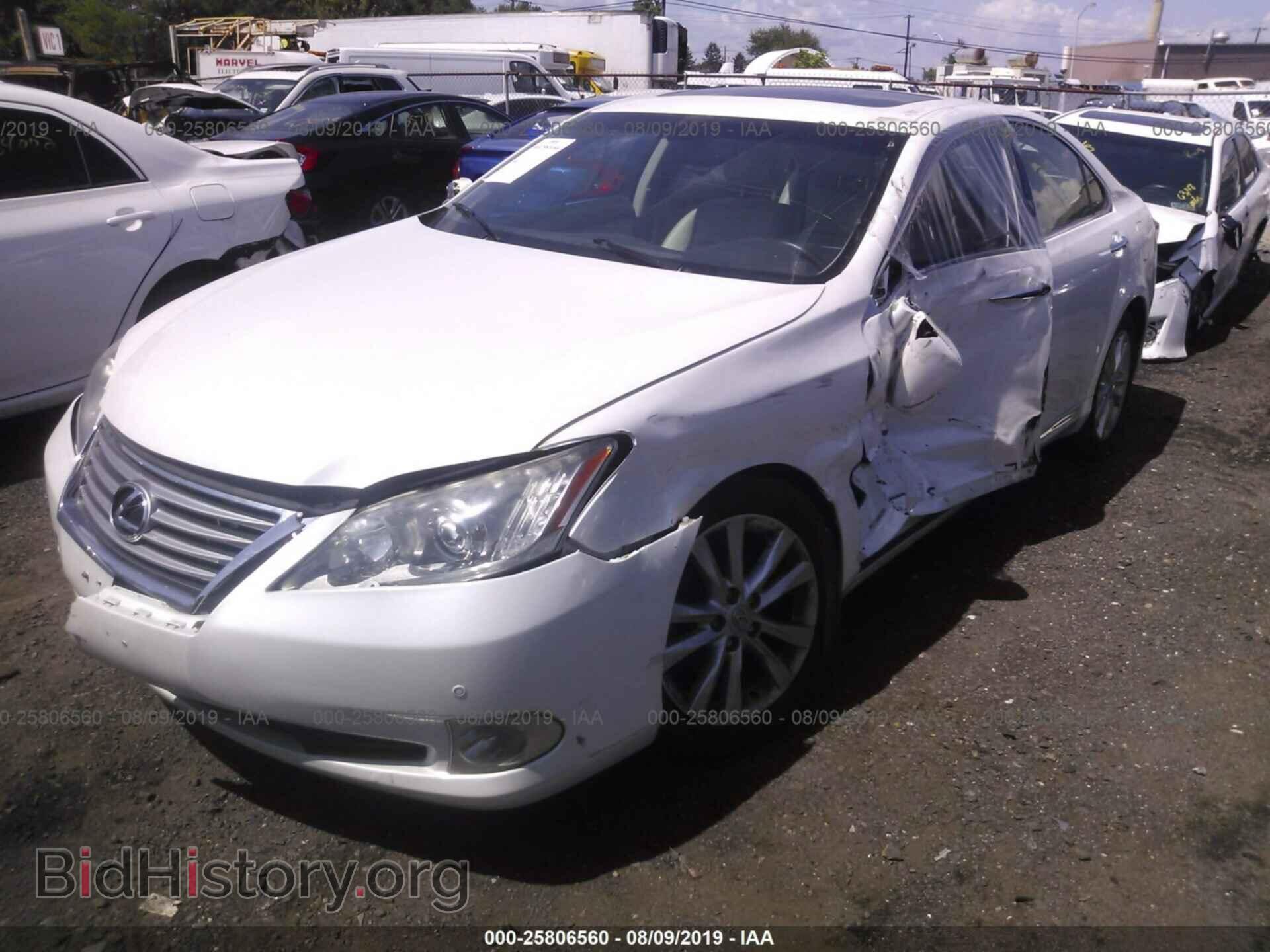 2012 LEXUS ES - VIN: JTHBK1EG1C2481673 - Фото 2
