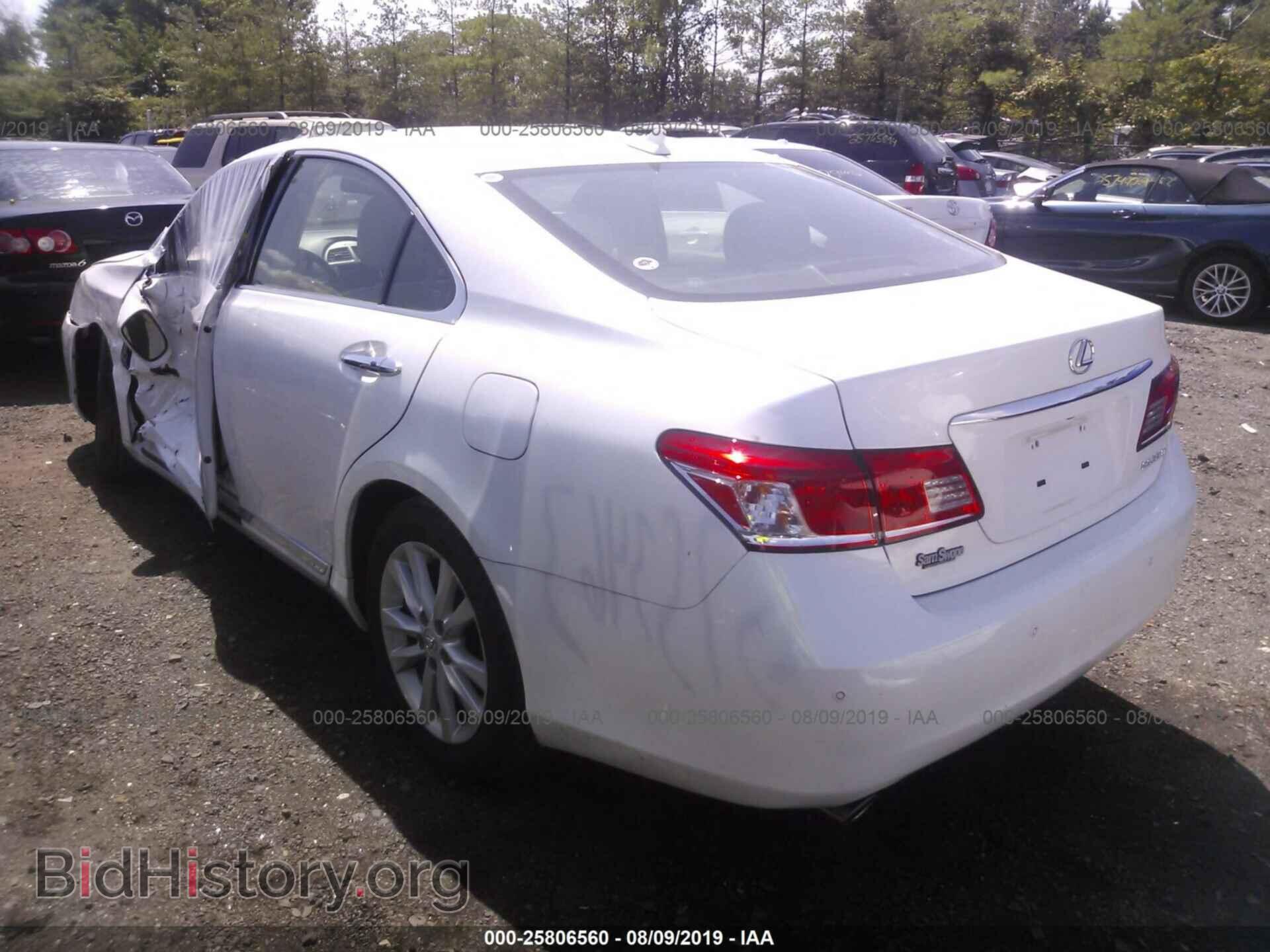2012 LEXUS ES - VIN: JTHBK1EG1C2481673 - Фото 3