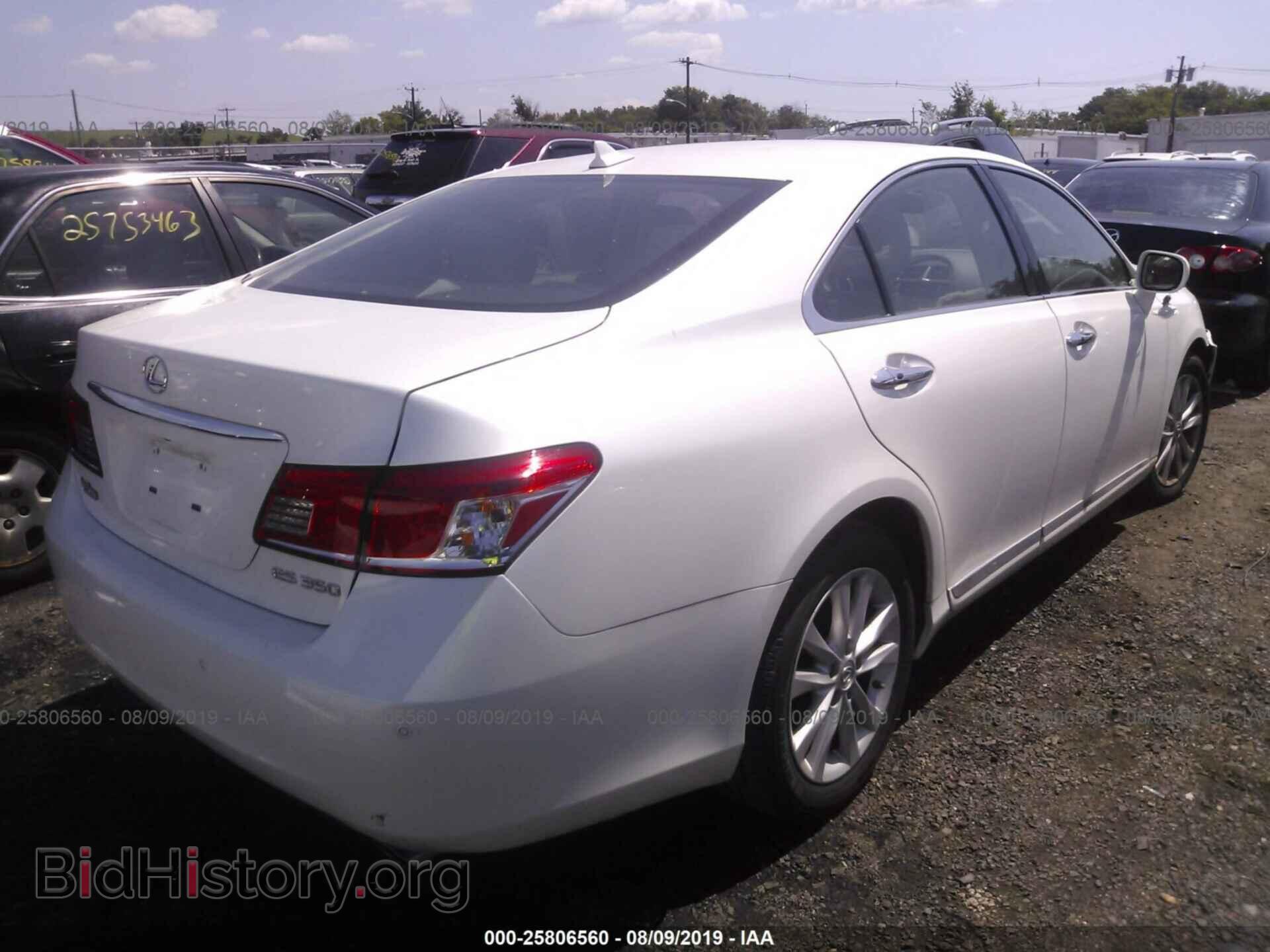 2012 LEXUS ES - VIN: JTHBK1EG1C2481673 - Фото 4