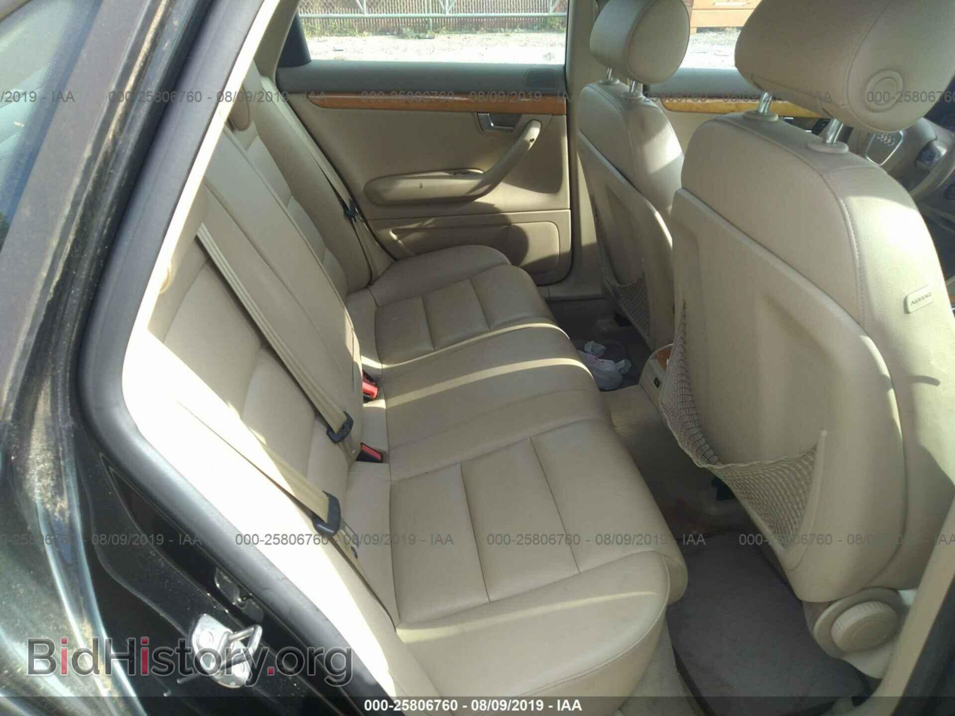 2008 AUDI A4 - VIN: WAUDF78E18A074720 - Фото 8