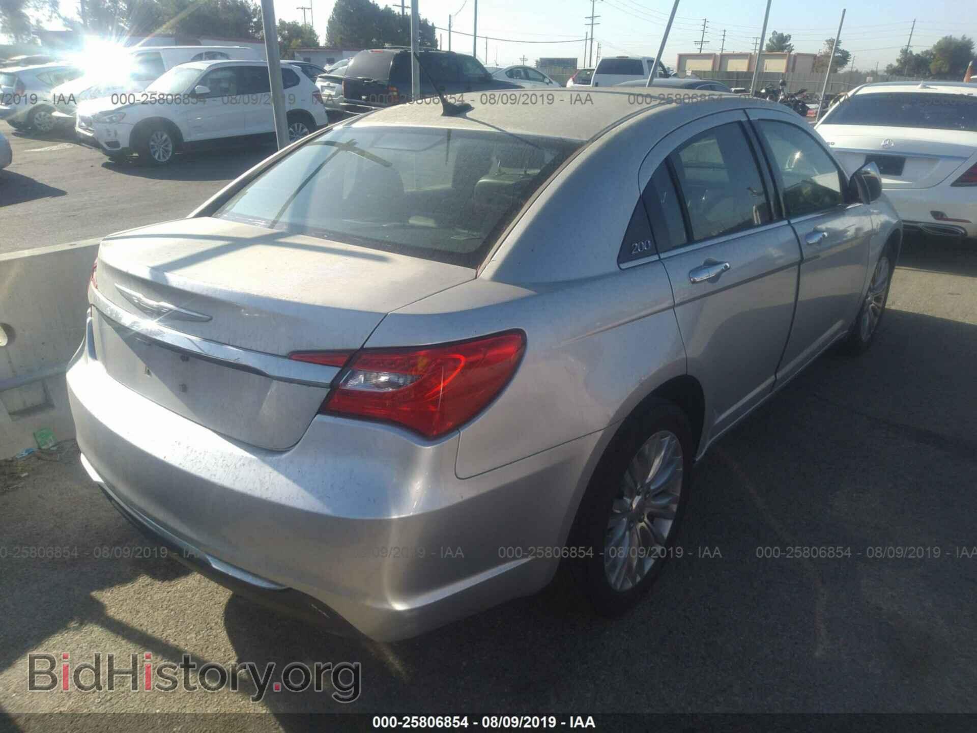 2012 CHRYSLER 200 - VIN: 1C3CCBCB6CN162353 - Фото 4