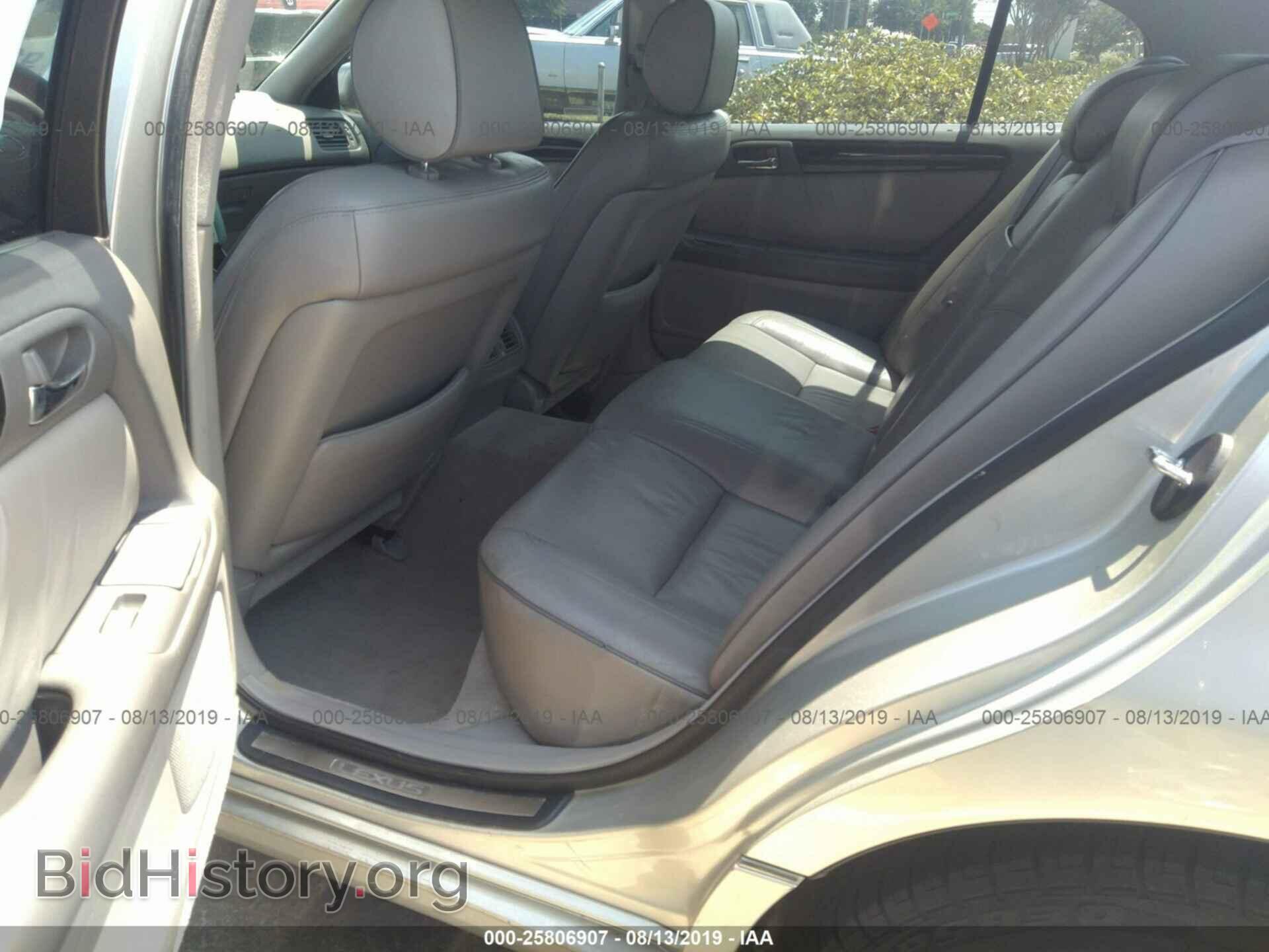 2002 LEXUS GS - VIN: JT8BD69S920169049 - Фото 8