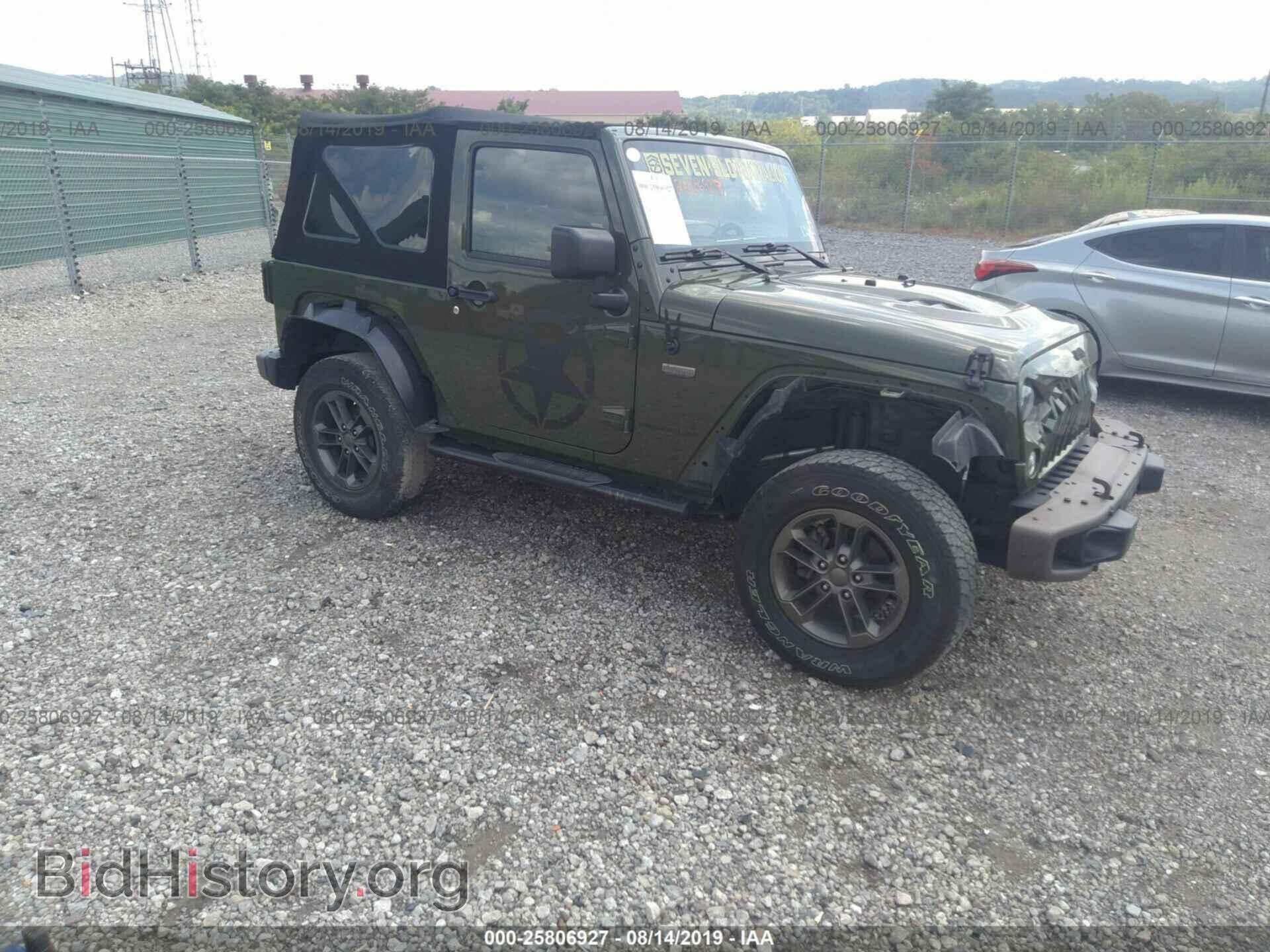 Фотография 1C4AJWBG1GL239824 - JEEP WRANGLER 2016
