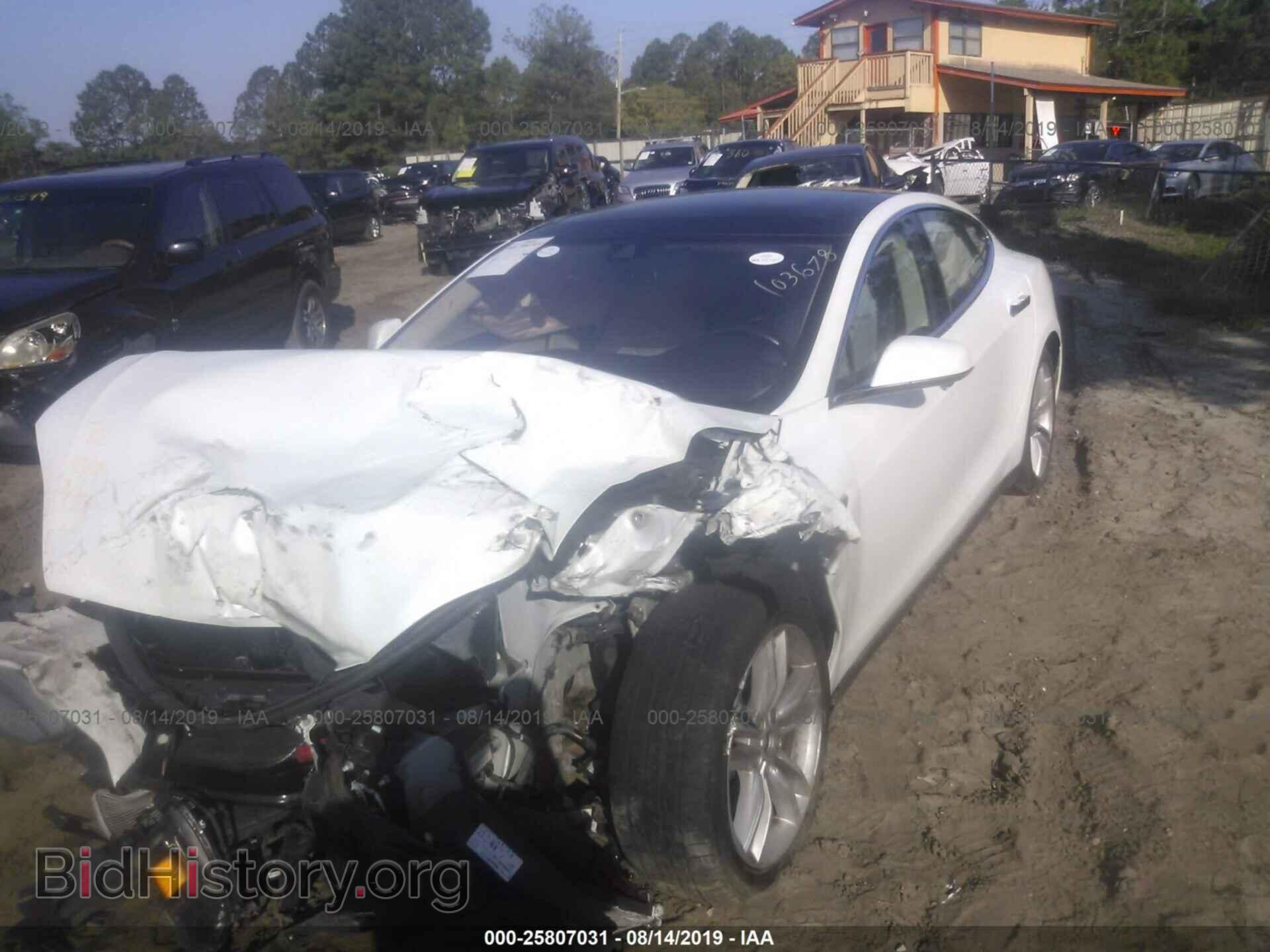 2015 TESLA MODEL S - VIN: 5YJSA1S24FF085946 - Фото 2