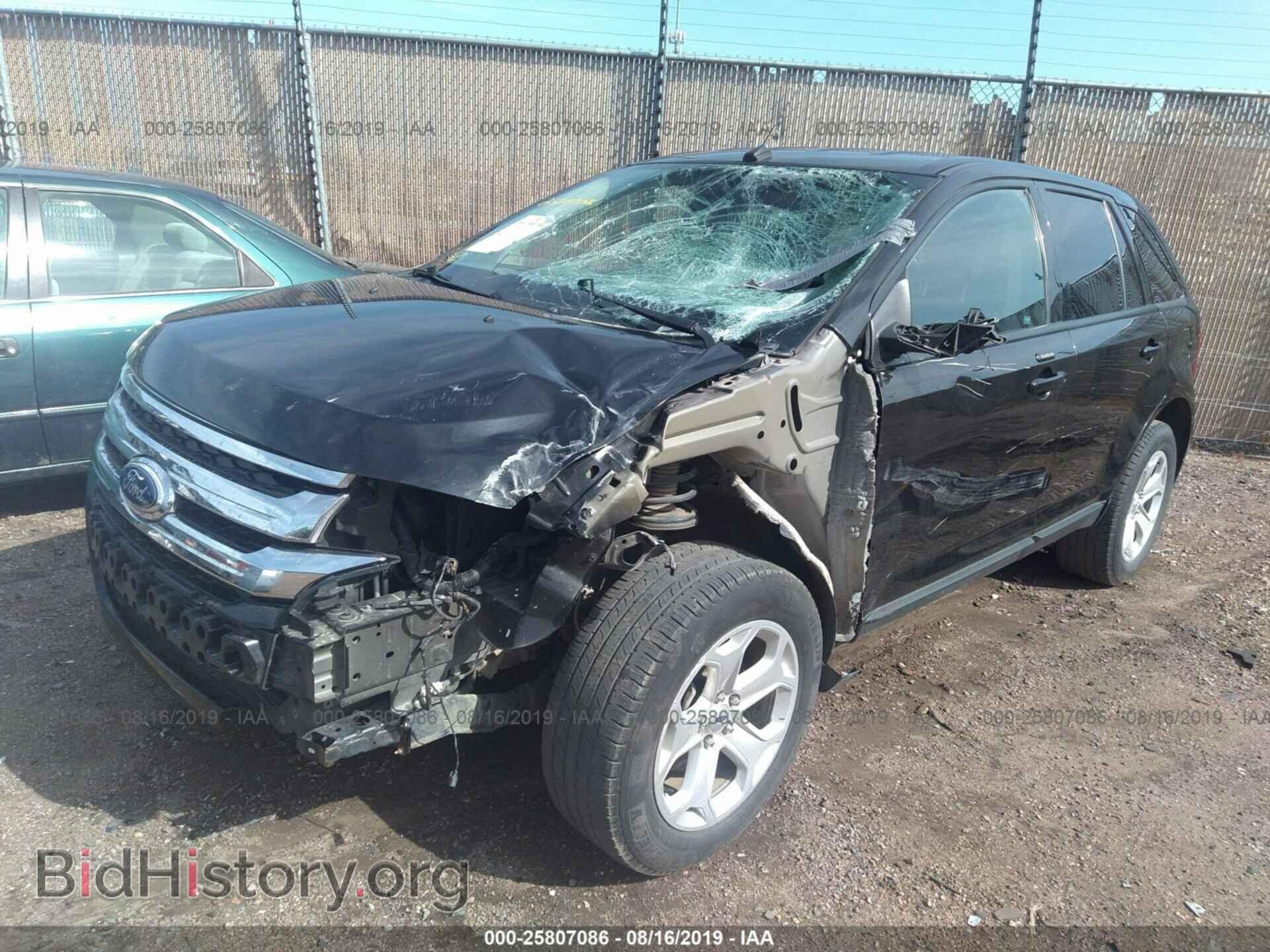 2014 FORD EDGE - VIN: 2FMDK3JCXEBB45201 - Фото 2