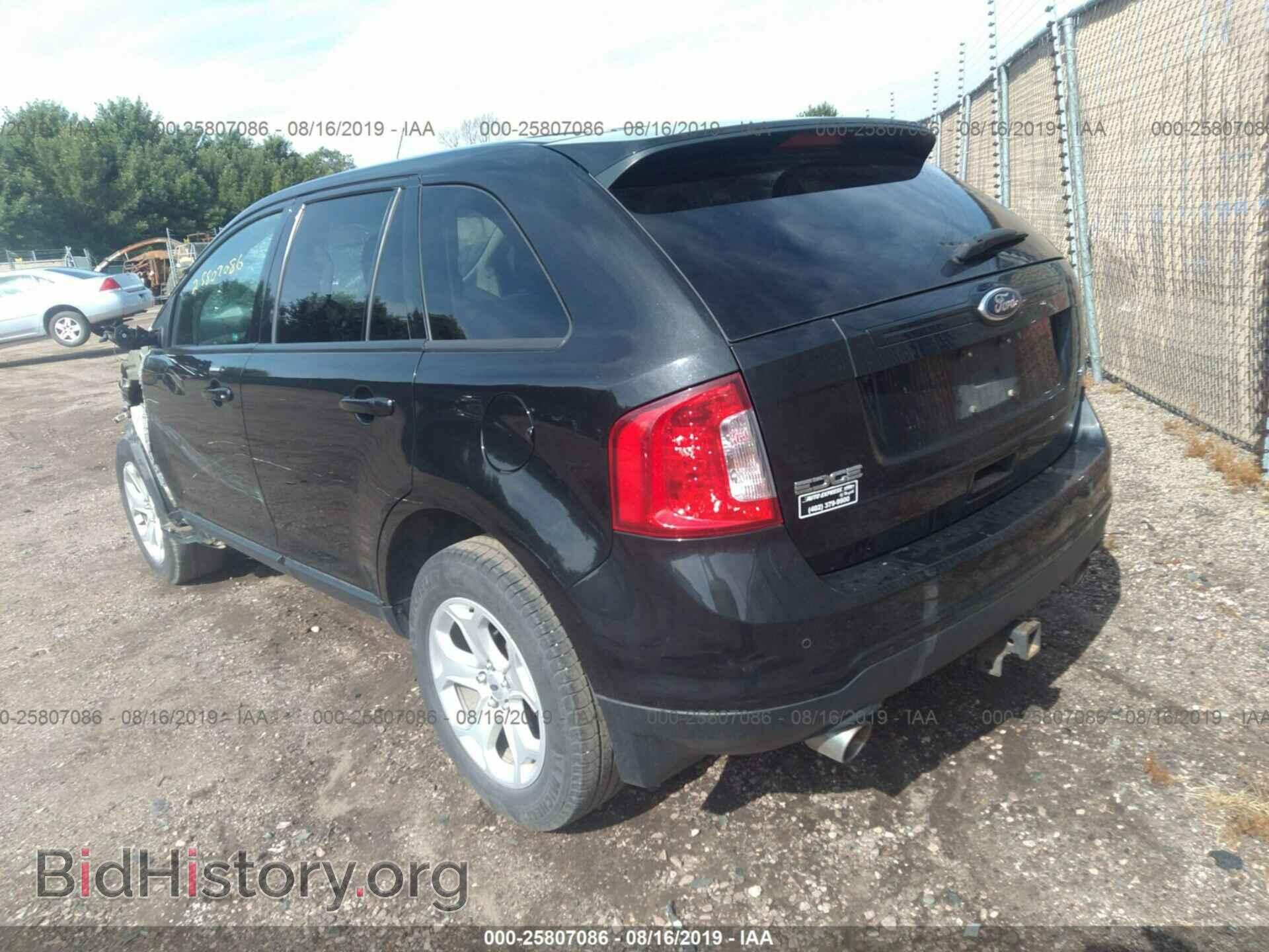 2014 FORD EDGE - VIN: 2FMDK3JCXEBB45201 - Фото 3