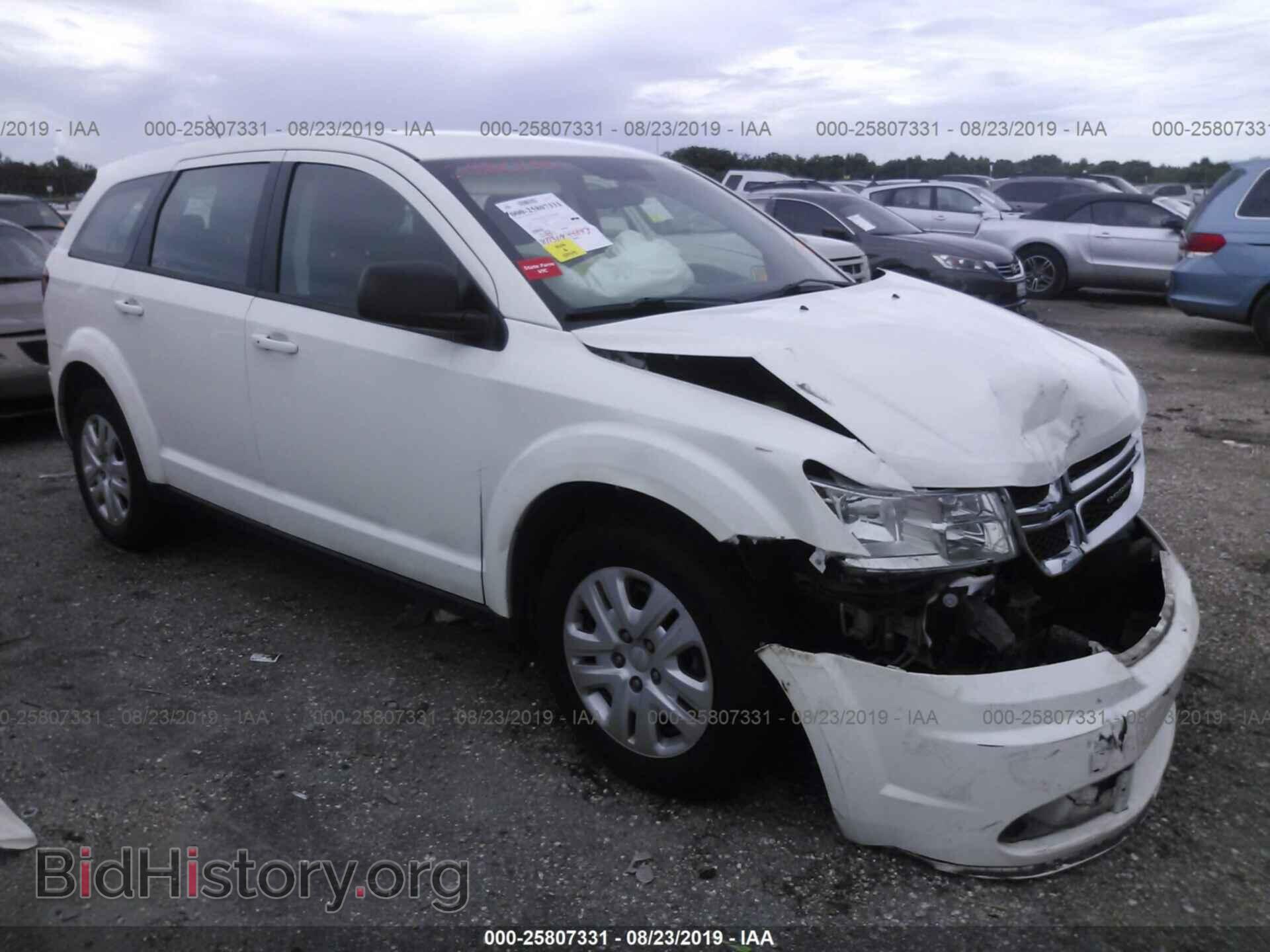 Фотография 3C4PDCAB0ET213982 - DODGE JOURNEY 2014