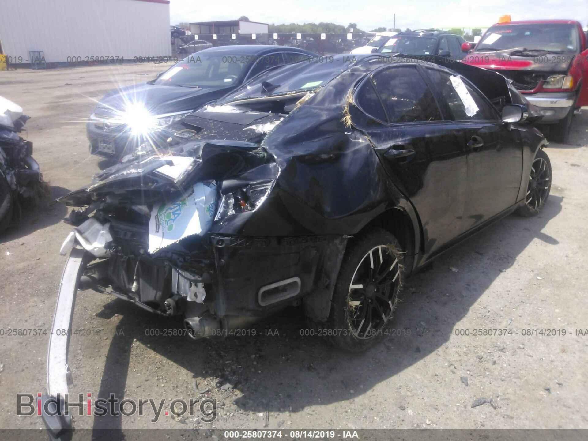 2012 LEXUS IS - VIN: JTHCF5C24C5054087 - Фото 4