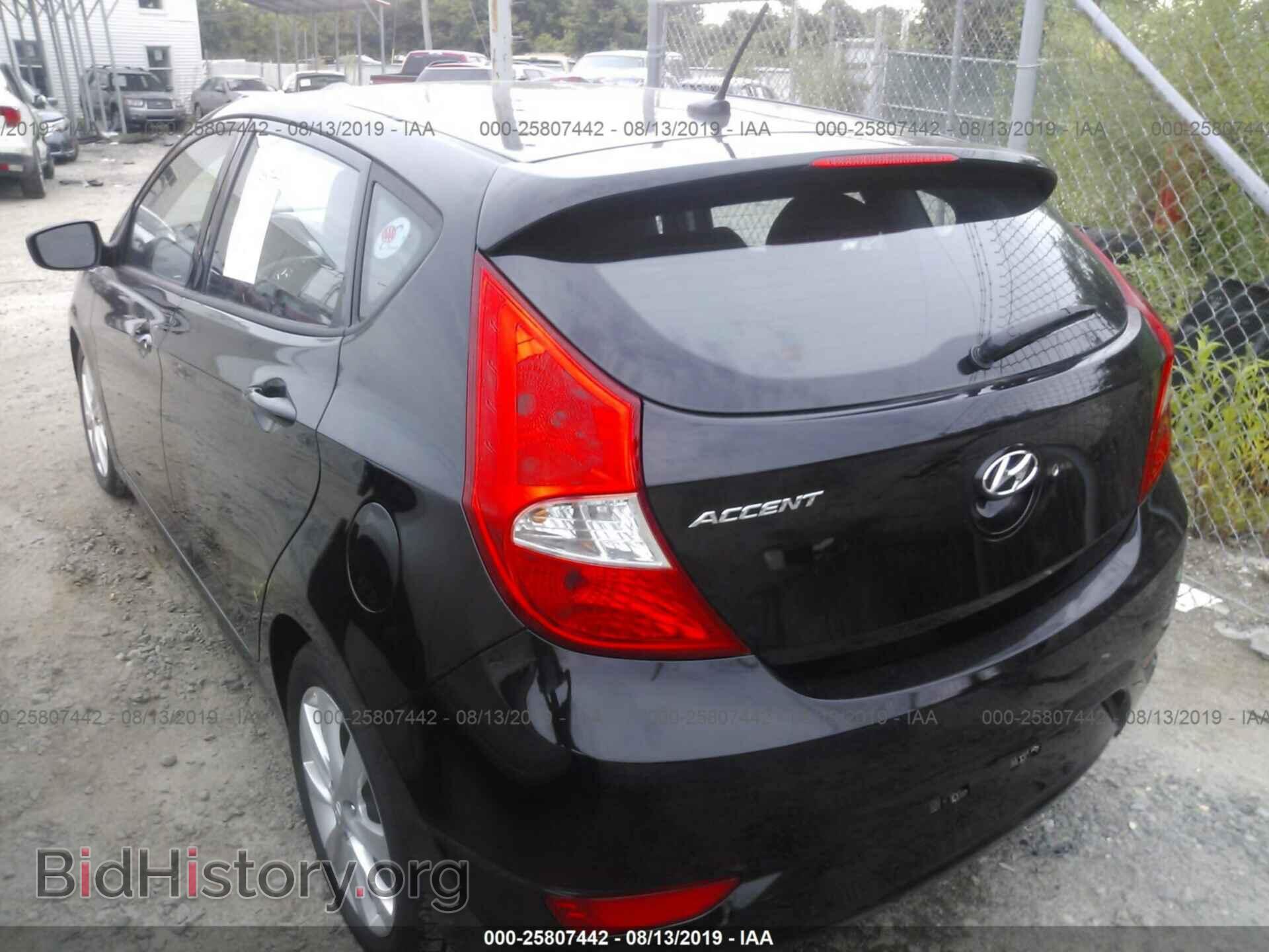 2012 HYUNDAI ACCENT - VIN: KMHCU5AE5CU018298 - Фото 3