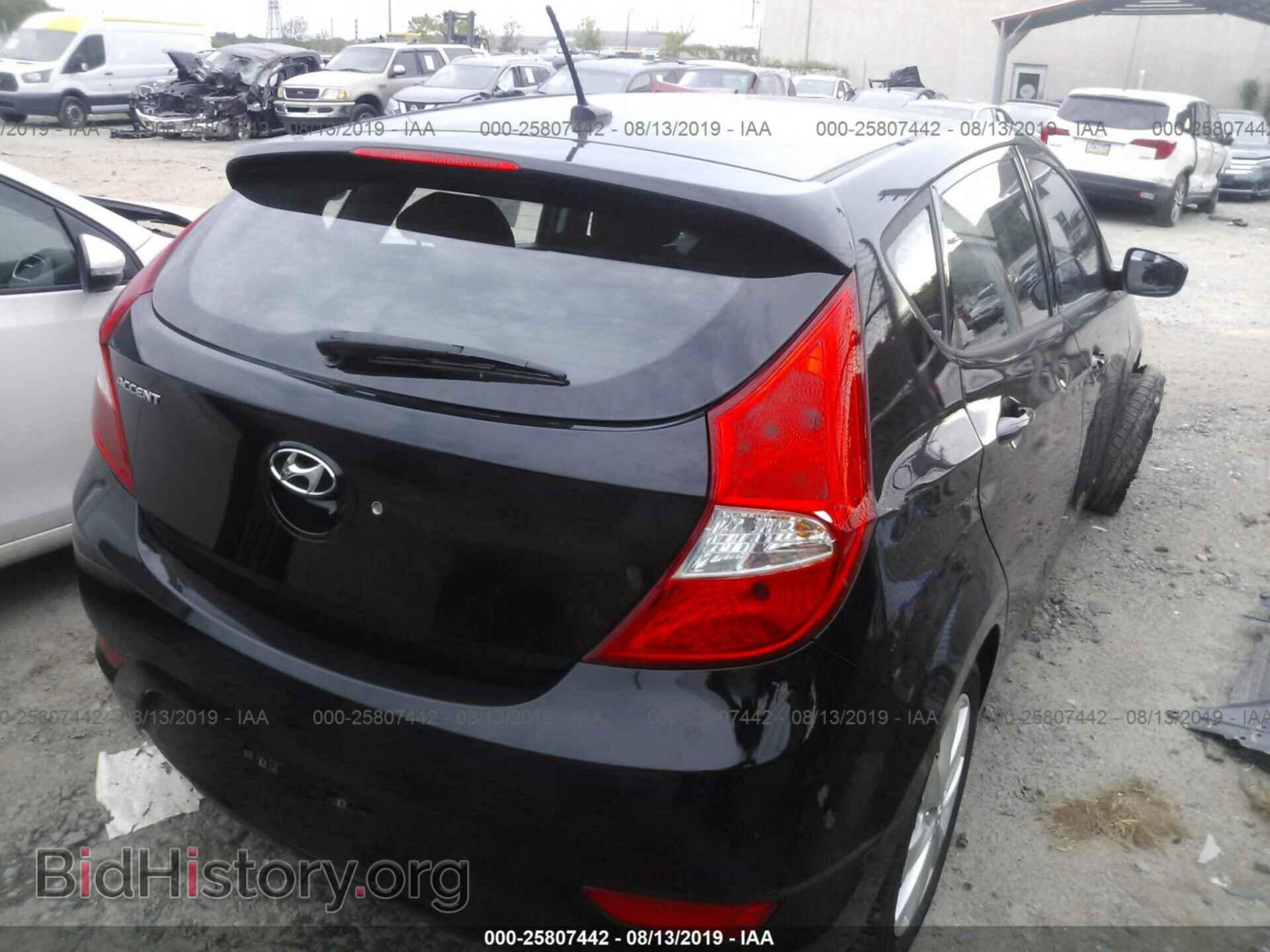2012 HYUNDAI ACCENT - VIN: KMHCU5AE5CU018298 - Фото 4