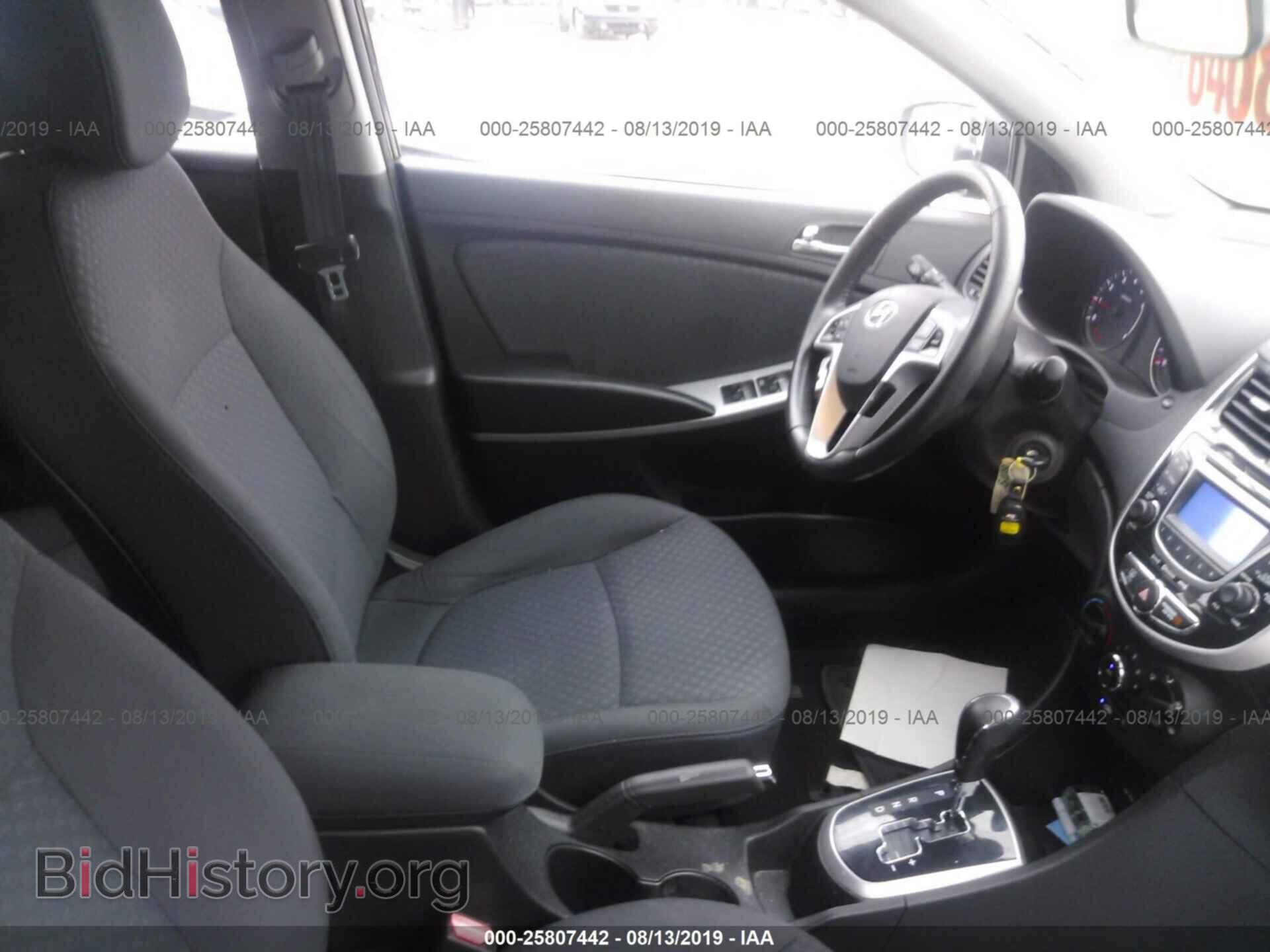 2012 HYUNDAI ACCENT - VIN: KMHCU5AE5CU018298 - Фото 5