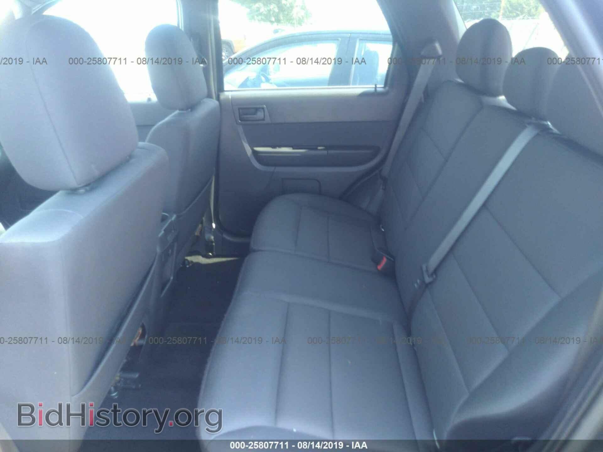 2011 FORD ESCAPE - VIN: 1FMCU9DG8BKB69117 - Фото 8