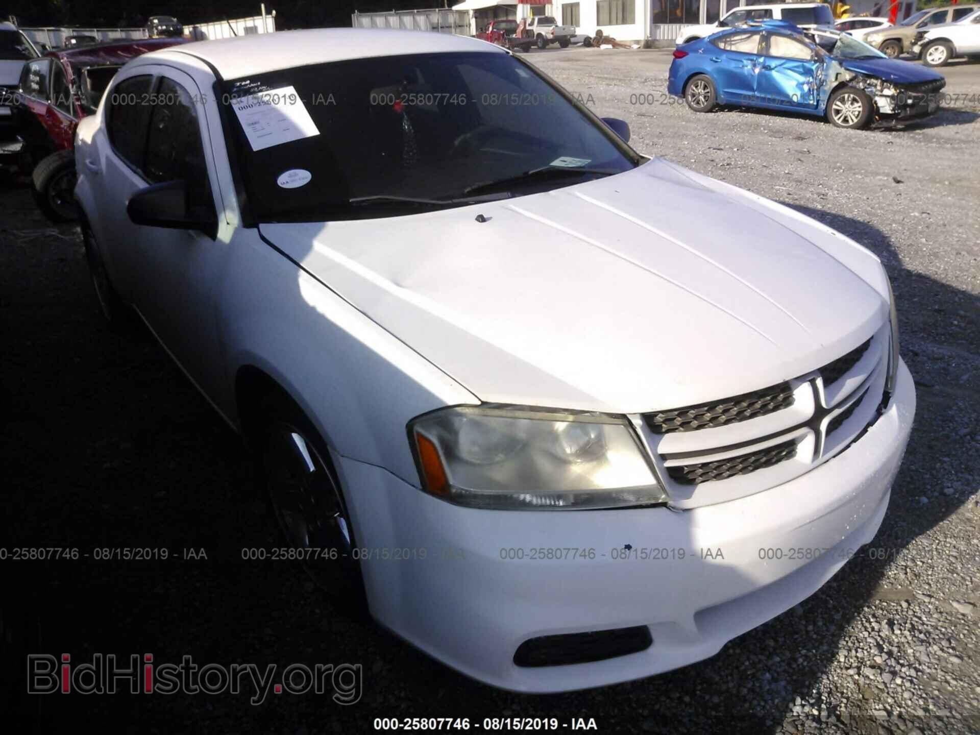 Photo 1C3CDZAB1CN231927 - DODGE AVENGER 2012