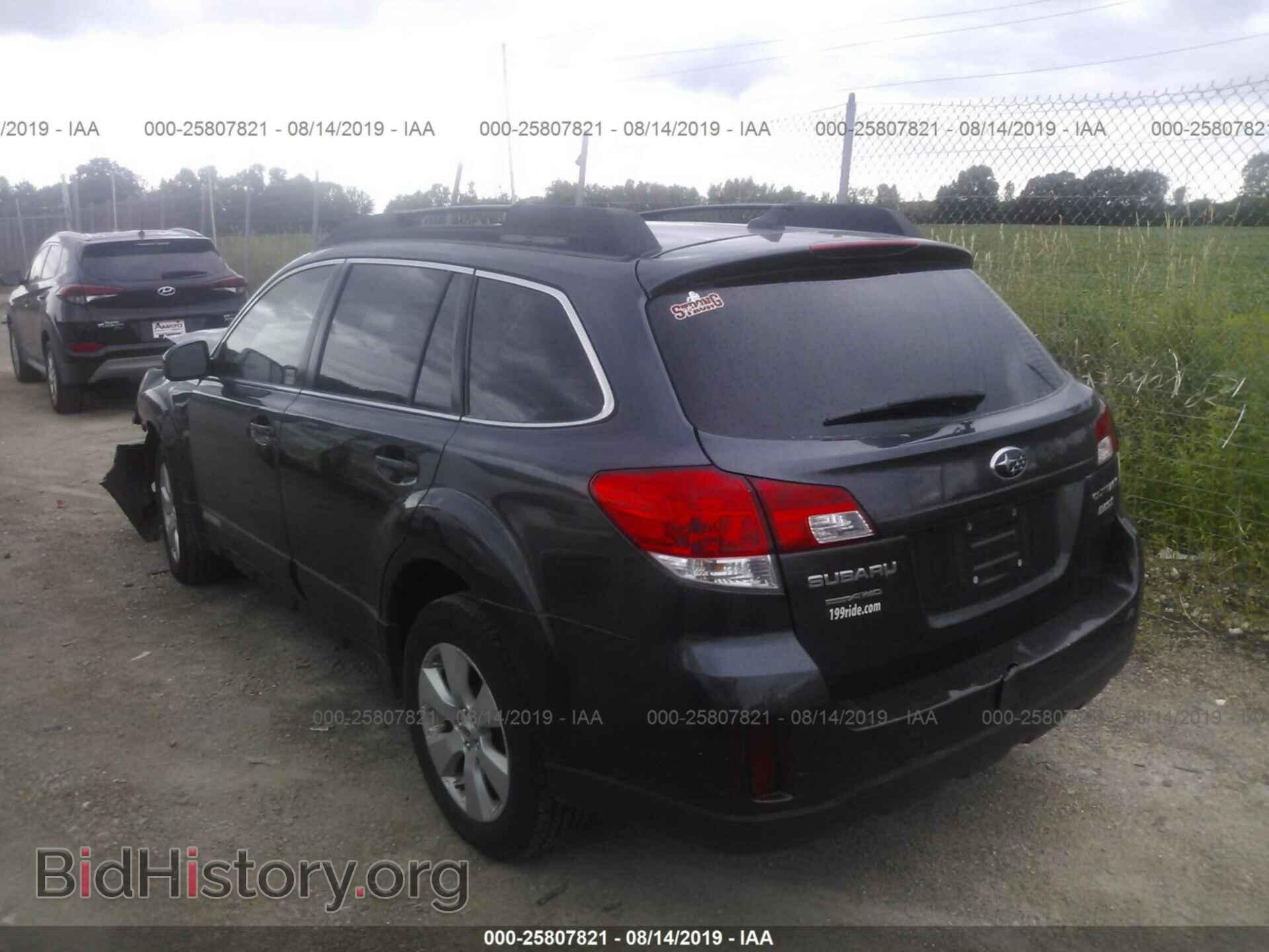 2012 SUBARU OUTBACK - VIN: 4S4BRBKCXC3256727 - Фото 3
