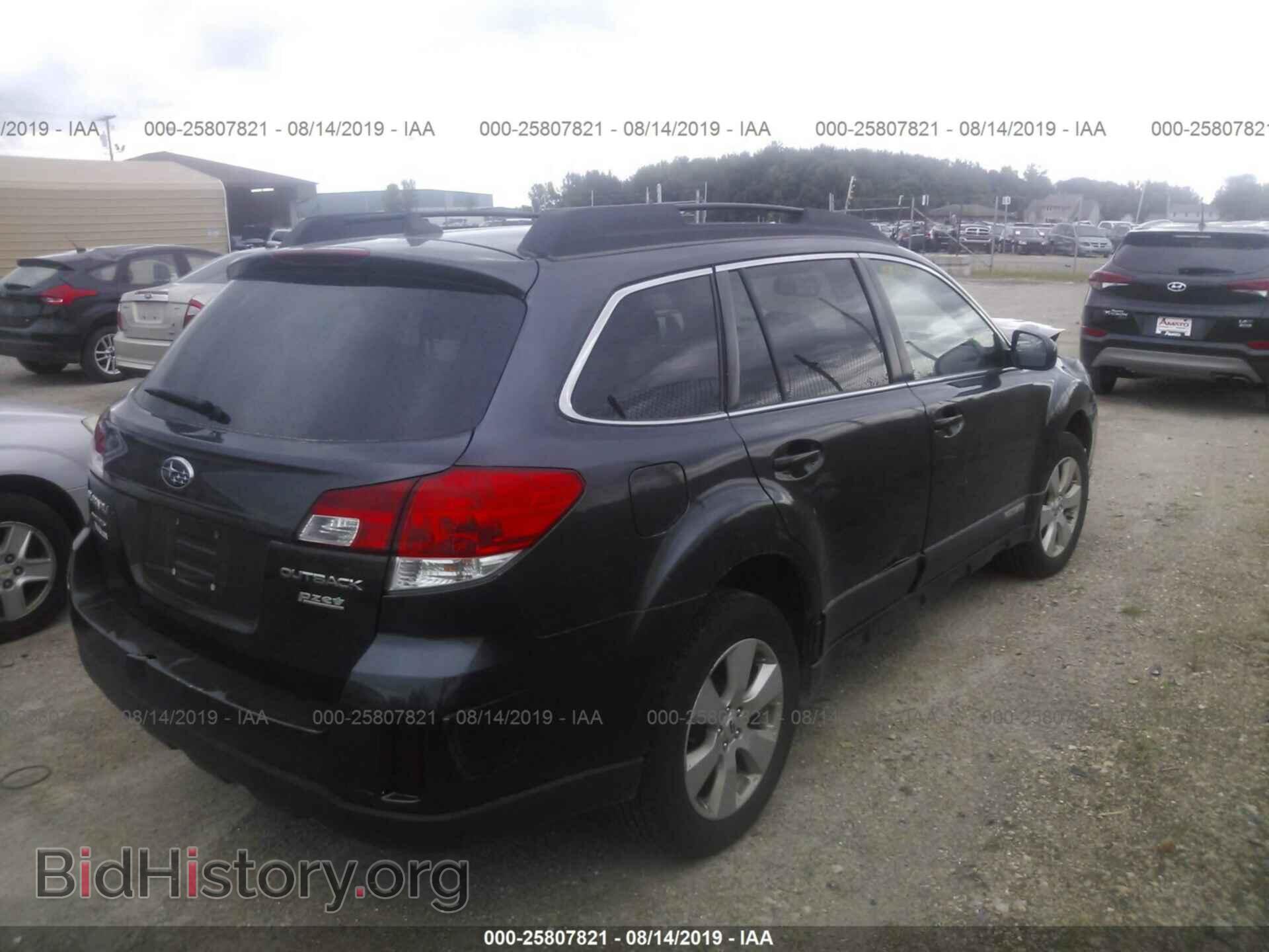 2012 SUBARU OUTBACK - VIN: 4S4BRBKCXC3256727 - Фото 4